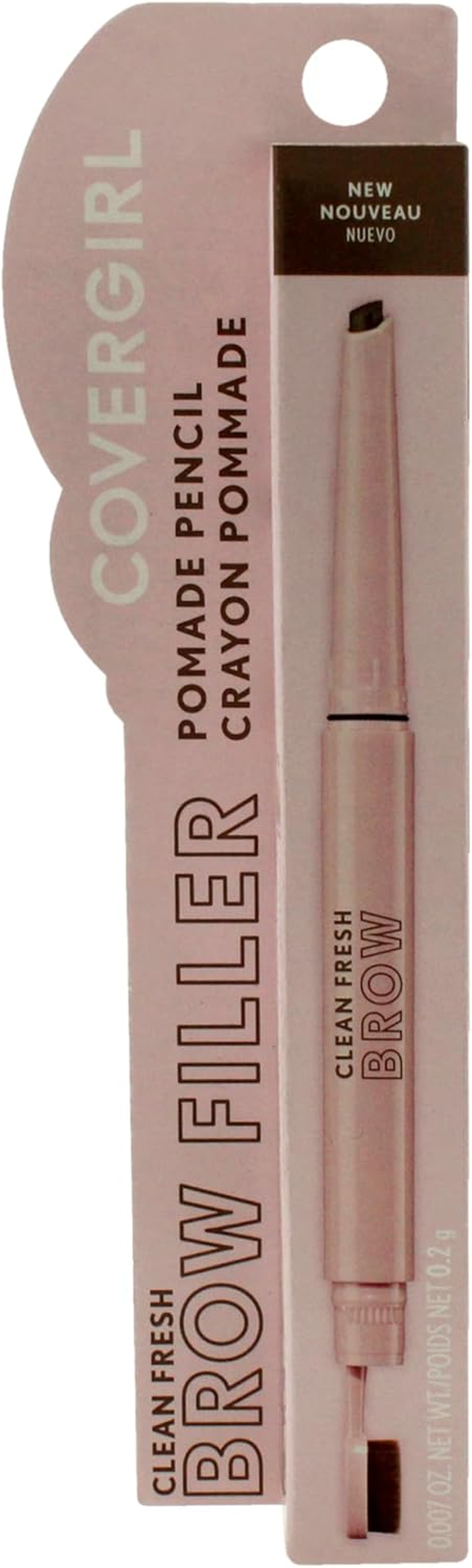 Clean Fresh Brow Filler - 200 Blonde by Covergirl for Women - 0.007 Oz Eyebrow Pencil