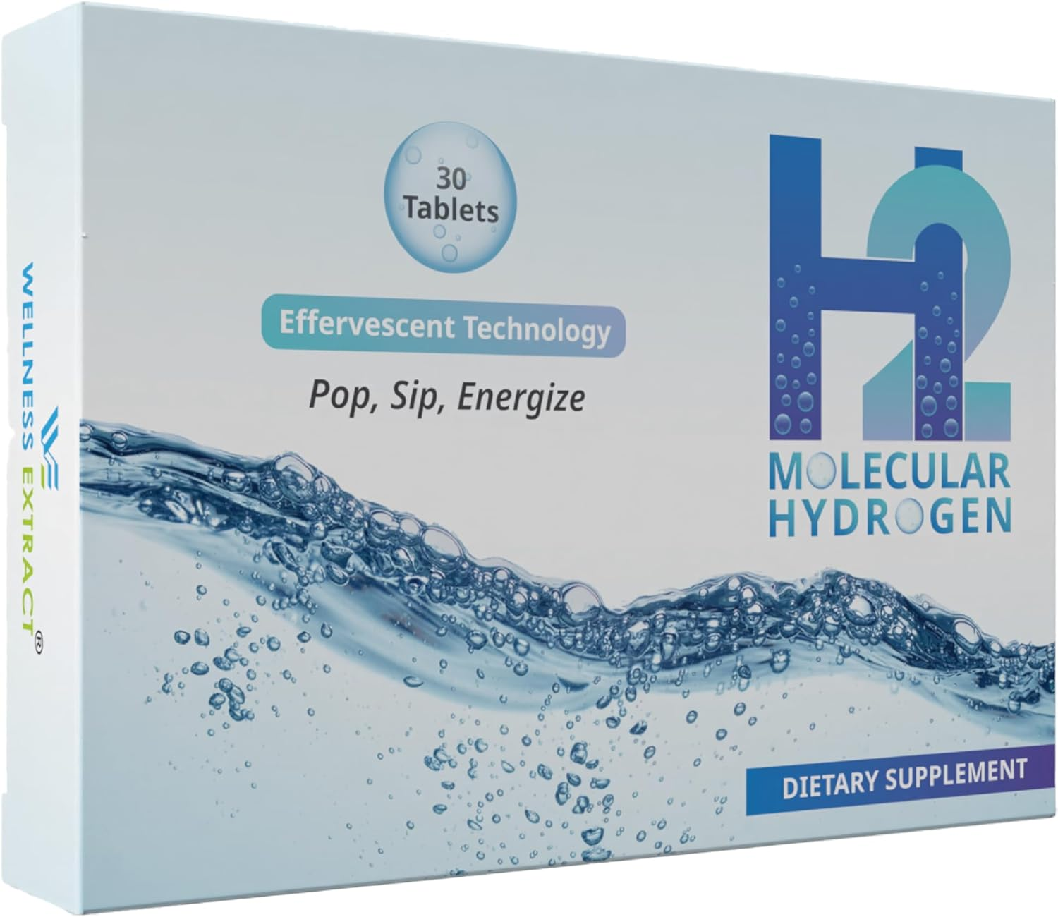 Wellness Extract H2 Molecular Hydrogen Water 8 PPM (30 Unflavored). image number 1