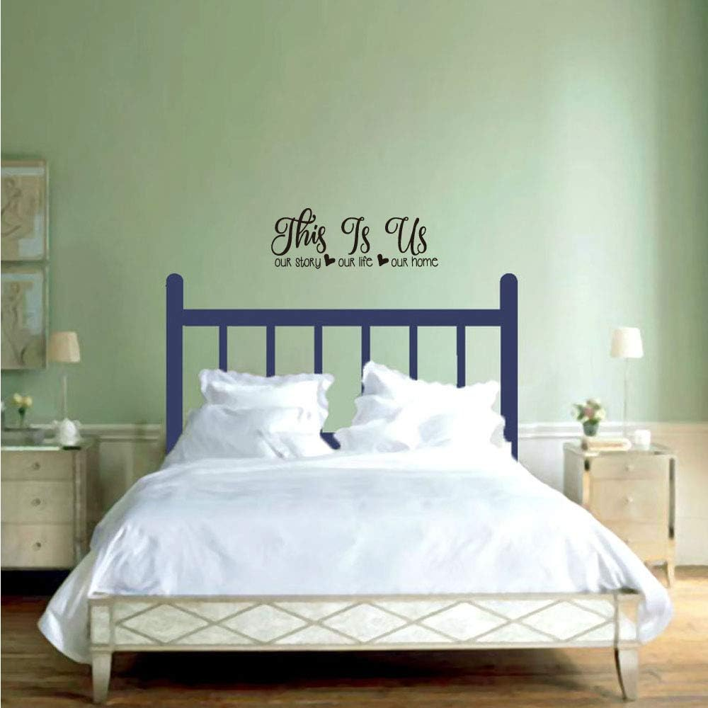 This Is Us Our Story Our Life Our Home Family Wall Decal Love Quote Vinyl Wall Lettering Home D&eacute;cor image number 3