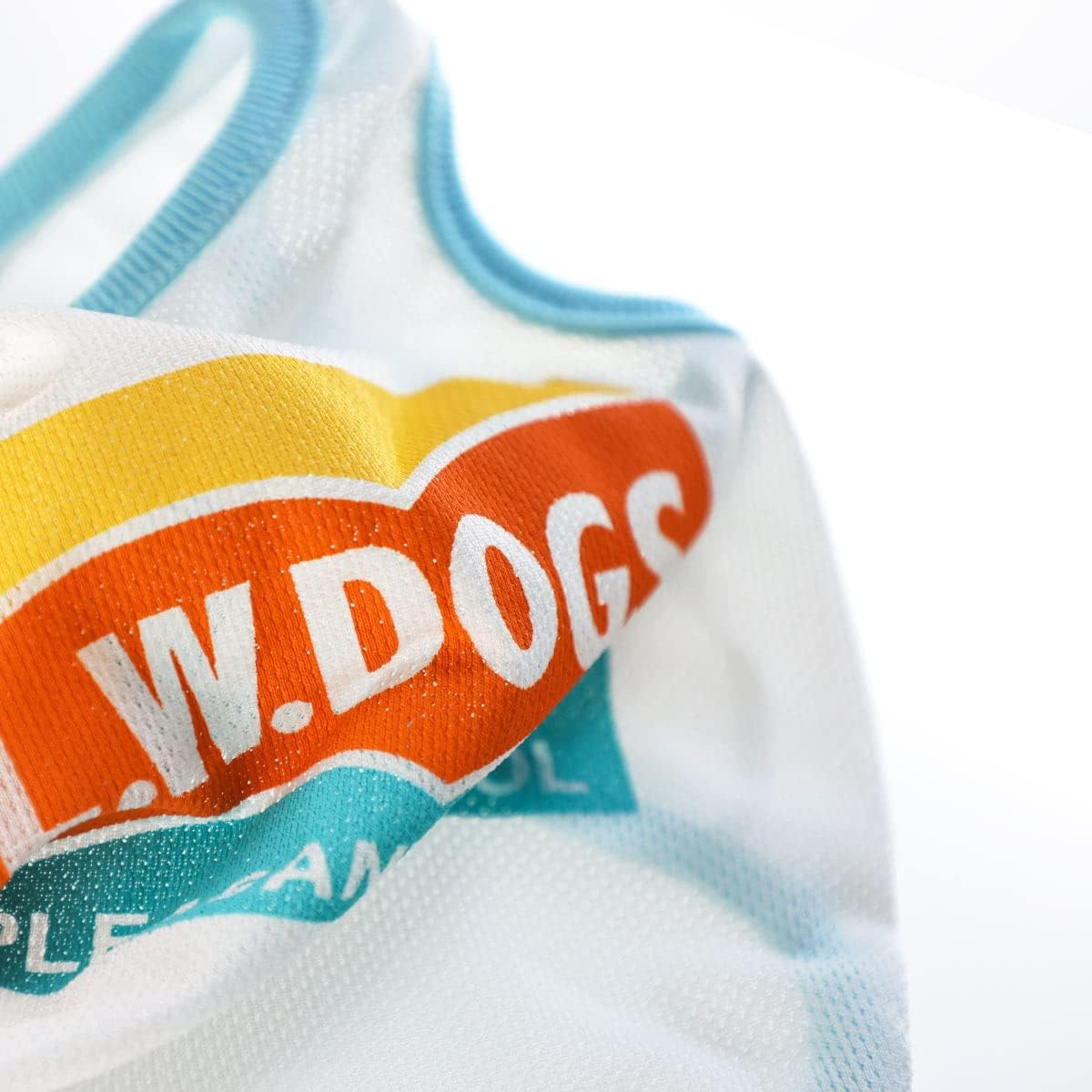 Dog Life Cool Mesh Tank LWD White Dog XL Size image number 2