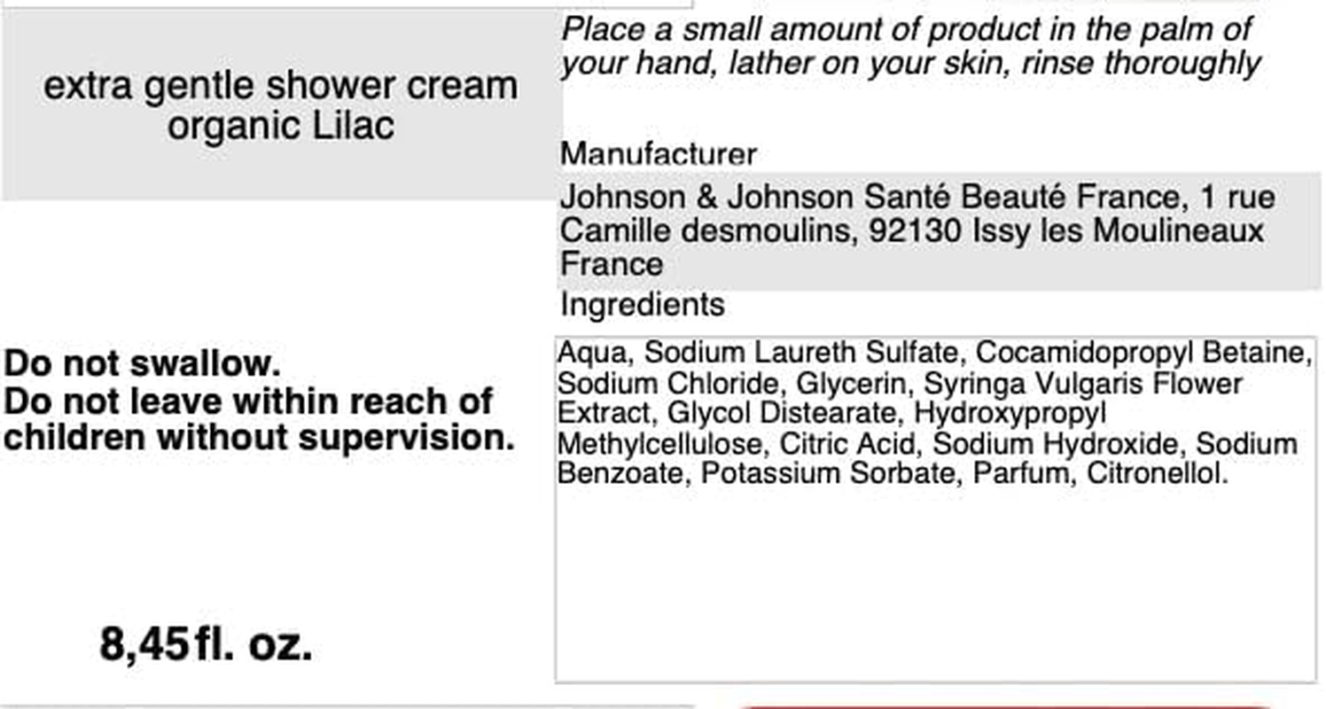 Le Petit Marseillais 1 Bottle of Body Wash Your Choice, French Shower Cream 6 Varieties 250Ml (8.4Oz) (Lilas (Lilac)) image number 4