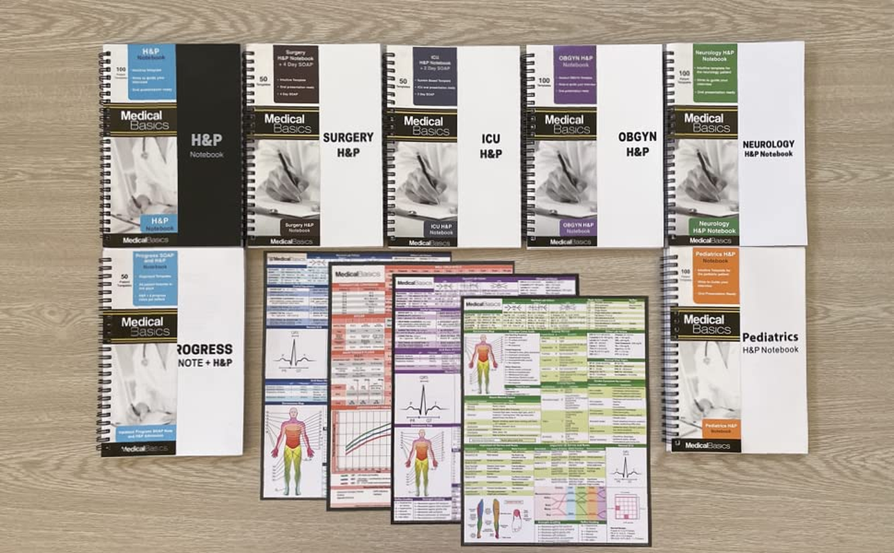 H&P Notebook Medical School Rotation Bundle with Neurology image number 4