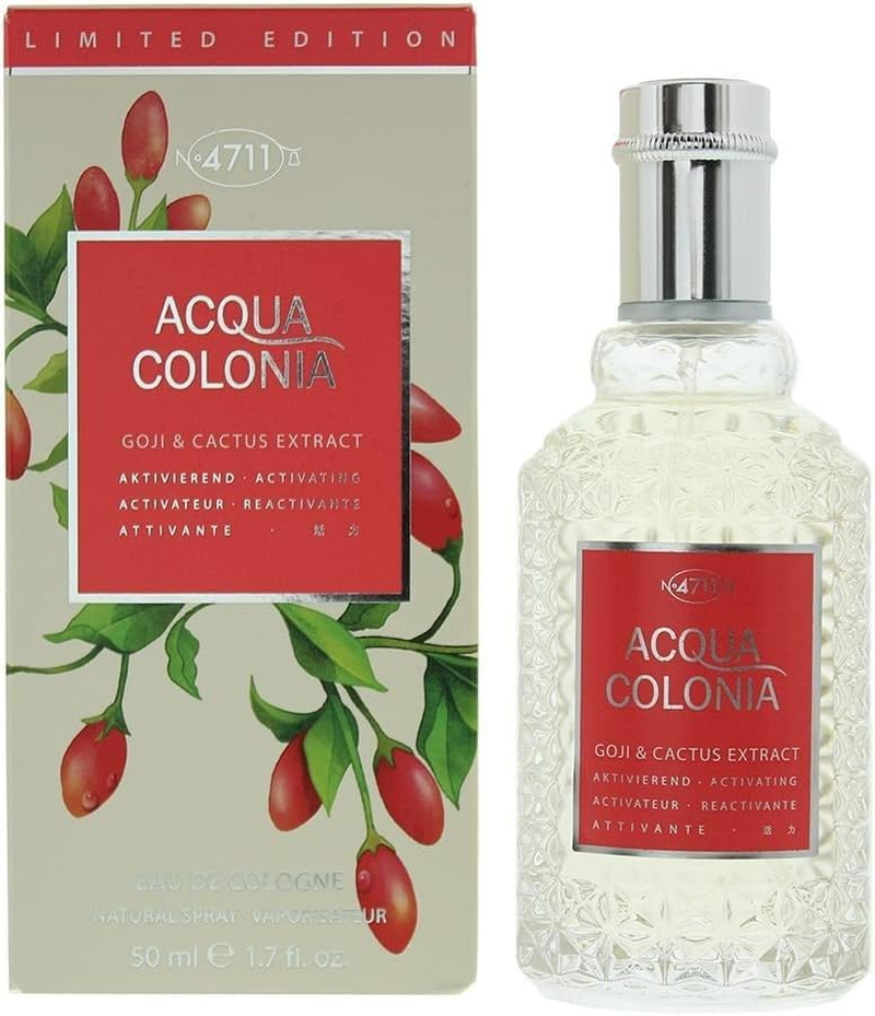 Muelhens 4711 Aqua Goji and Cactus Extract Eau De Cologne for Women 100 Ml