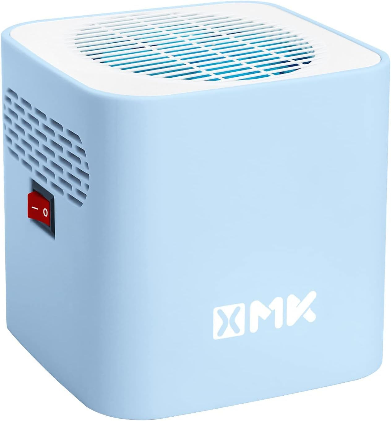 XMK RV Fridge Fan, 3,000 RPM Motor RV Refrigerator Fan with Easy on and off Switch, Multiple Side Vents Cools Refrigerator inside Efficiently, Durable Construction, Keeps Food Fresher Longer (Purple)