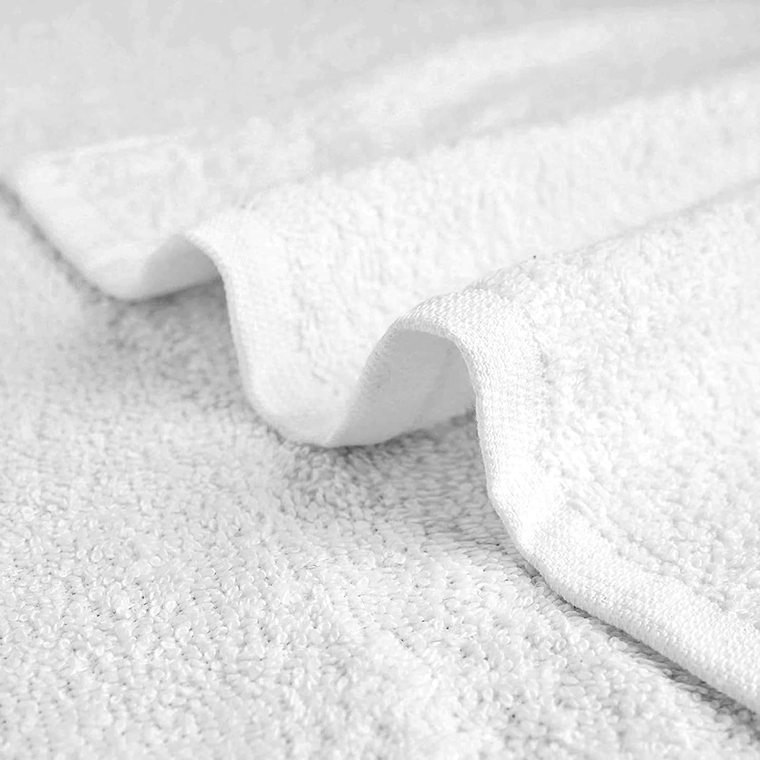 PARTY BESTBUY White Hand Towels 20 Pack, 30X30Cm Highly Absorbent and Soft Face Towels, Microfiber Wash Cloths for Bathroom, Gym, Hotel, Camping and SPA, Multi-Purpose Cleaning Cloth image number 6