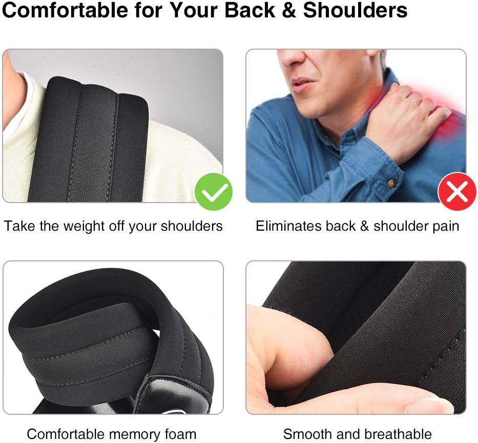 LEKATO Bass Guitar Strap for Electric Guitar & Bass