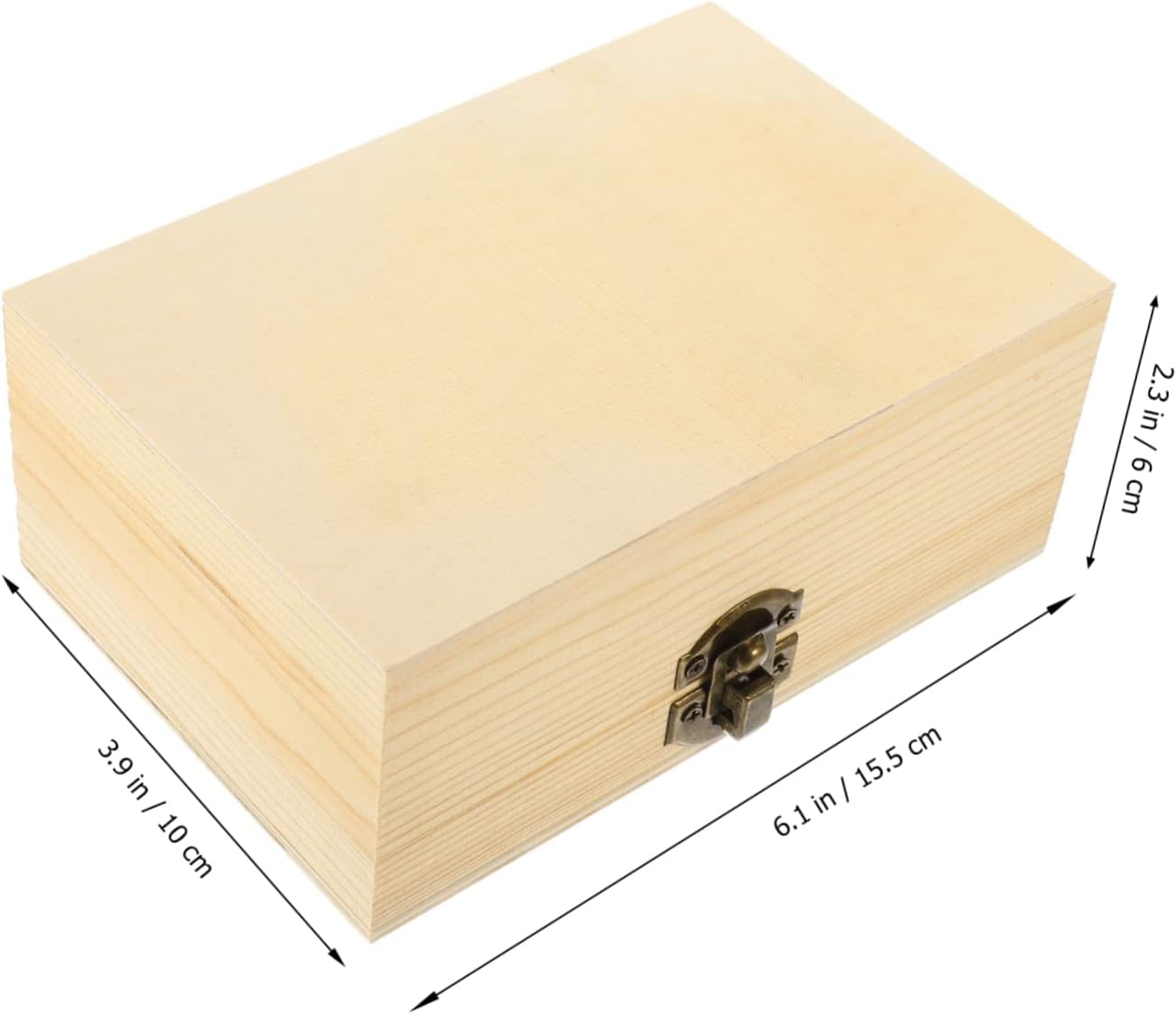 Angoily Retro DIY Organizer Box for Keepsake Storage Case with Multi Use Design for Craft Supplies Encourages Creativity and Imagination image number 1