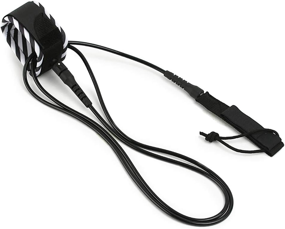 Surf Leash Surfing Surfboard Leash Smooth Steel Swivel Surfing Leg Rope Paddleboard Leash 6FT/8FT/10FT BBZY