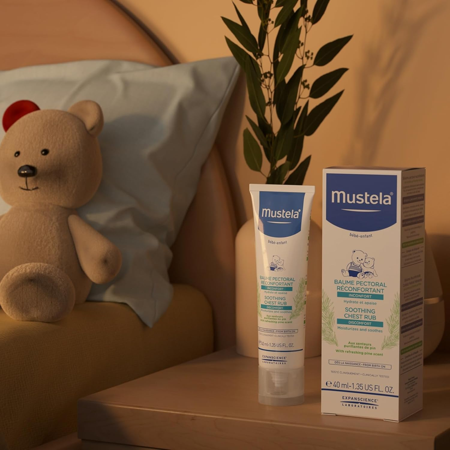 Mustela Soothing Chest Rub - 40Ml image number 2