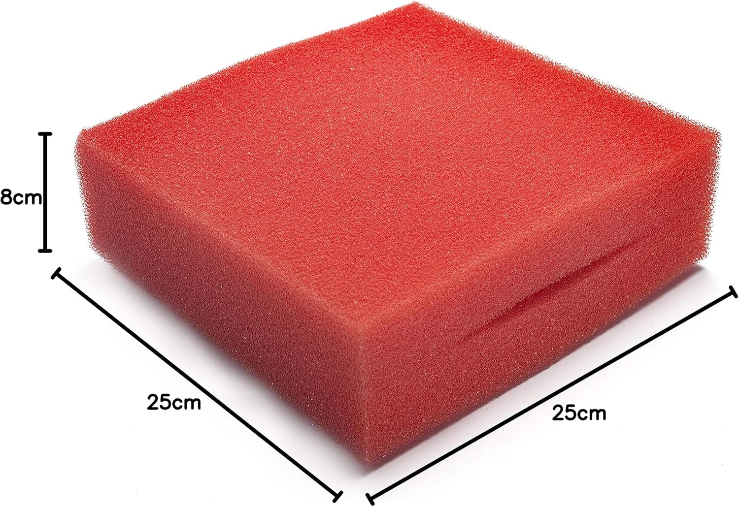 LTWHOME Compatible Replacement Coarse and Fine Foam Filter Sponge Fit for Oase Biotec 5/10/30 (3 X Blue Coarse and 3 X Red Fine Foams) image number 6
