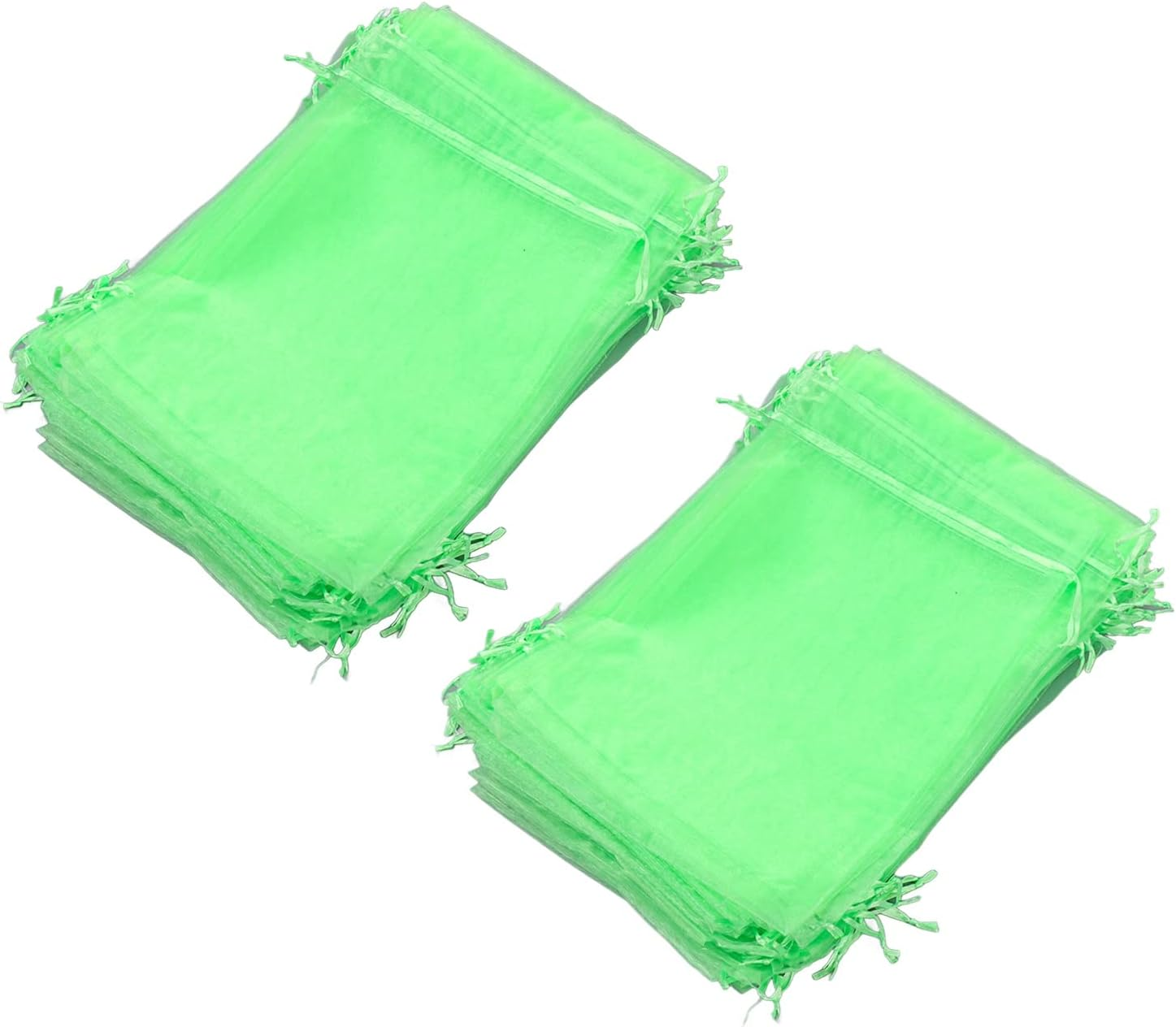 Jiawu 100PCS Fruit Protection Bags for Fruit Trees, Fruit Protection Netting Bags for Fruit Trees with Drawstring, Reusable Fruit Netting Bags for Protecting Fruits and Vegetables (20 * 30Cm) image number 6