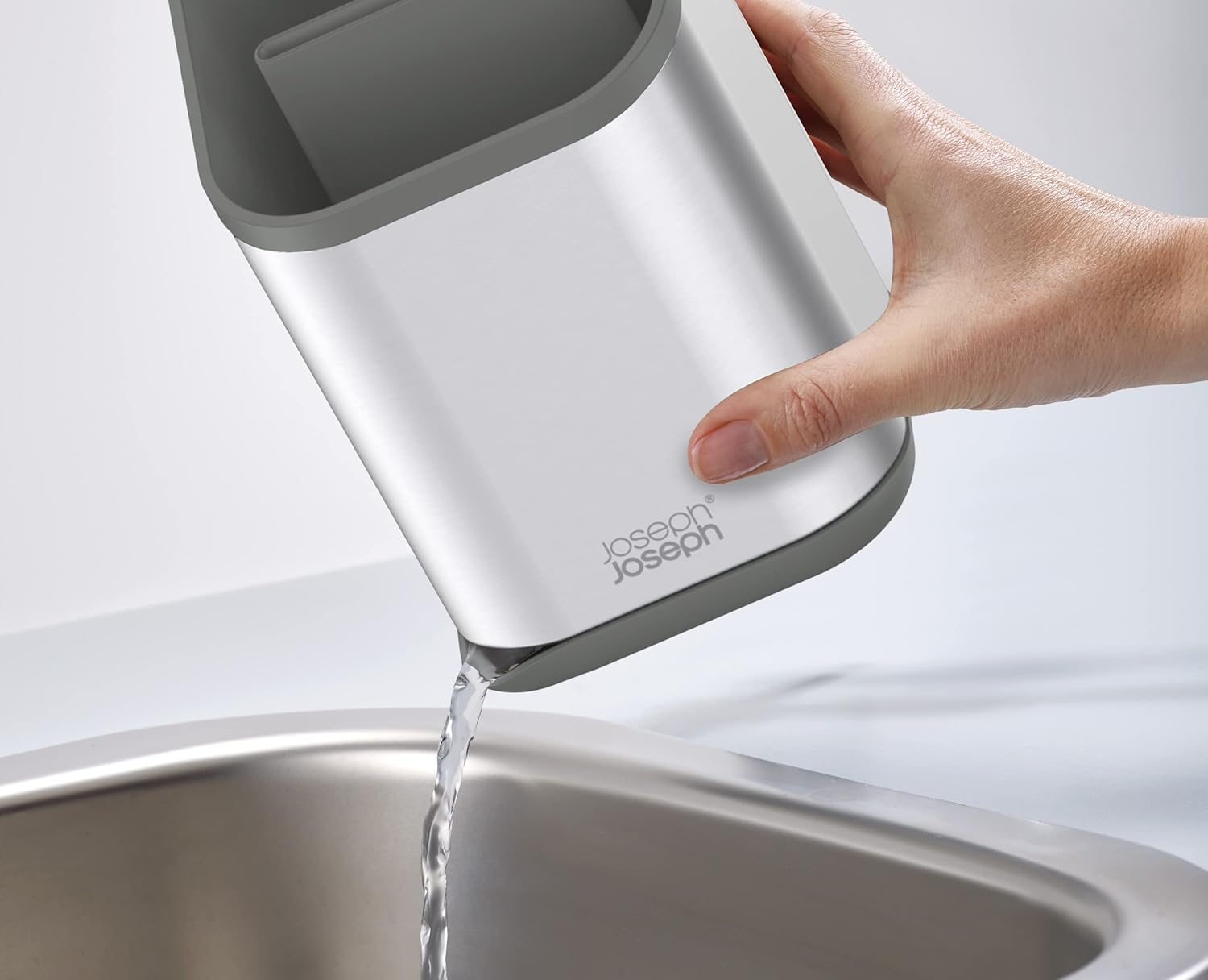 Joseph Joseph Duo Stainless-Steel Cutlery Drainer image number 5