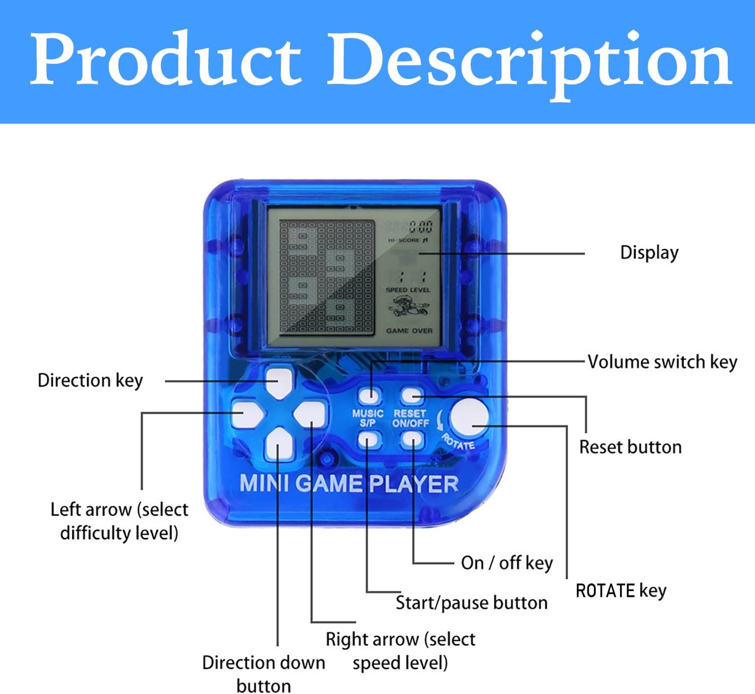 Carlerait 12 PCS Video Game Party Favors, Video Game Keychain Birthday Gaming Party Supplies Goodie Bag Stuffers Gift Idea for Kids image number 2