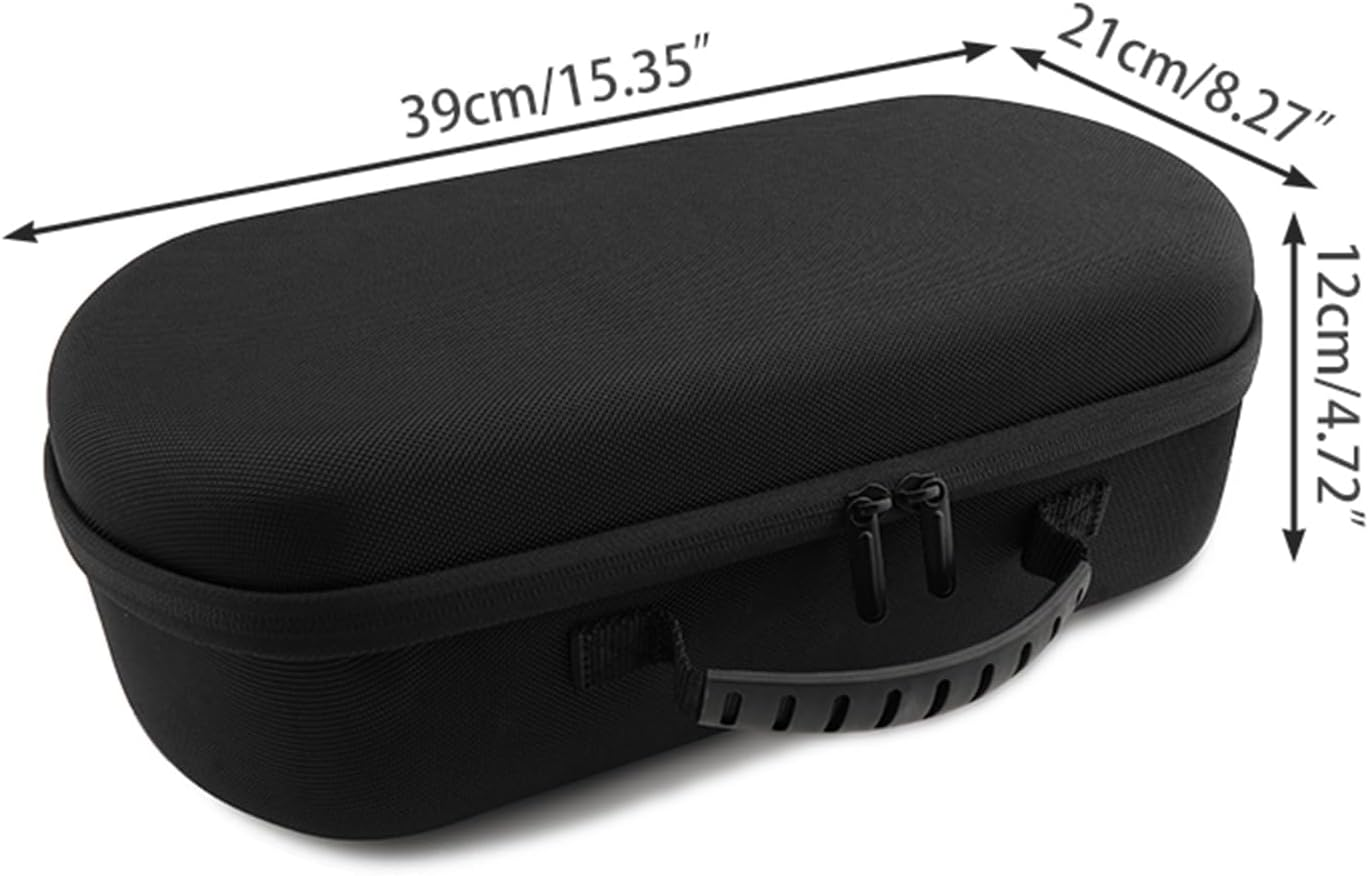 Hzycwgone Travel Case for Dyson Supersonic R Hair Dryer & Attachement Accessories, Black