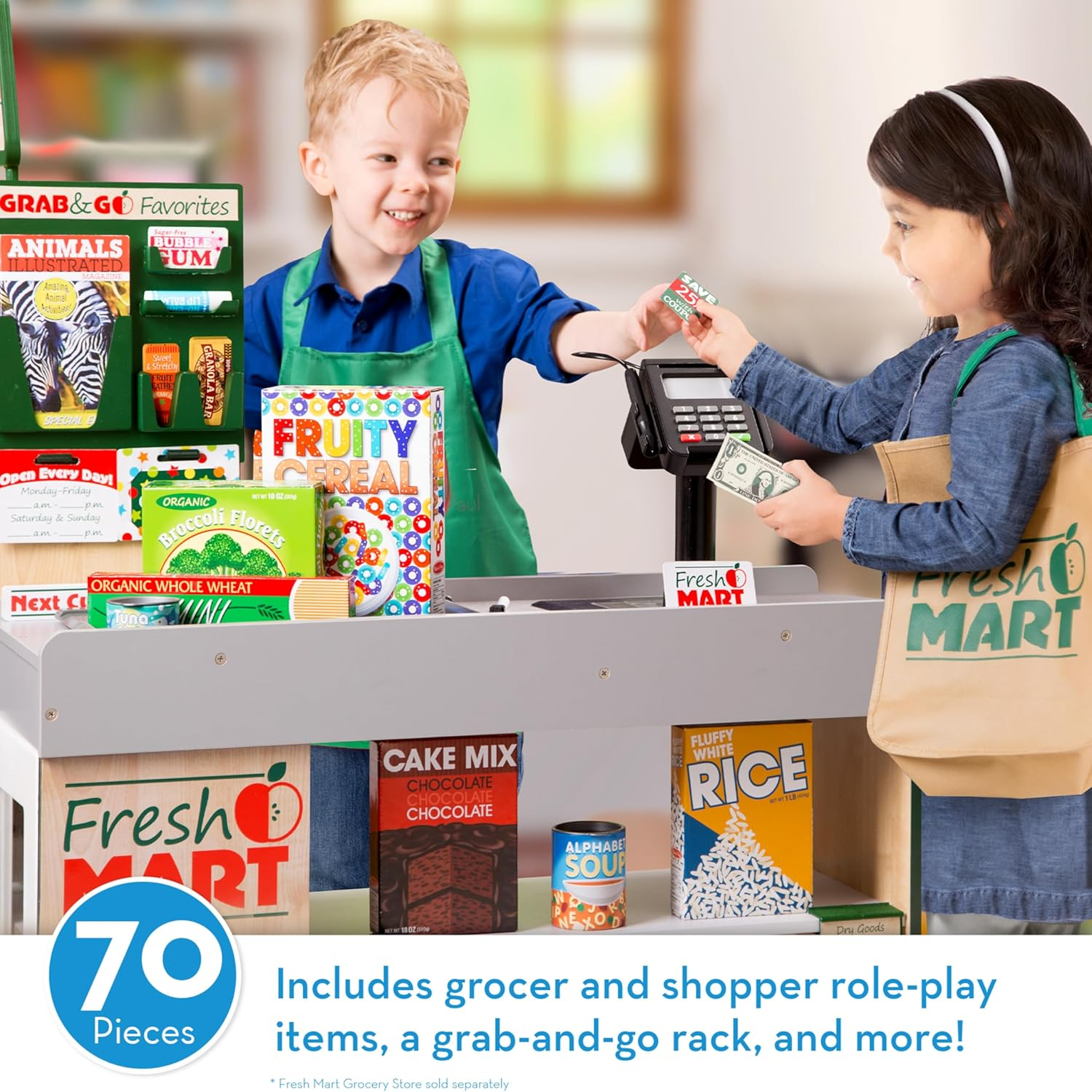 Melissa and Doug - Fresh Mart Grocery Store Companion Collection image number 4