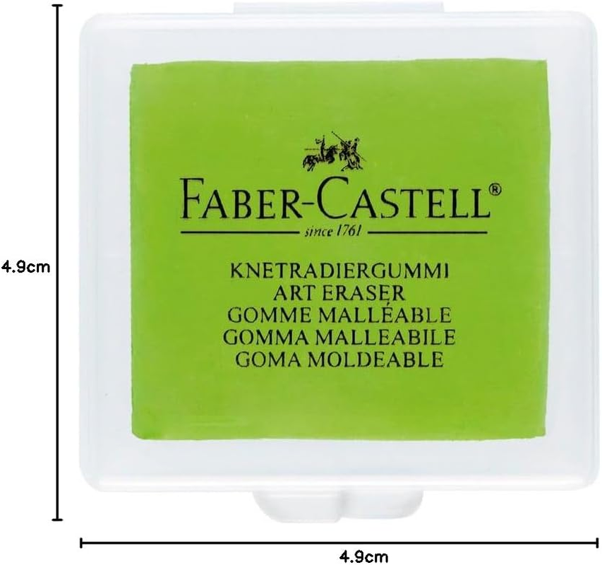 Faber-Castell Eraser. Zuf&auml;llige Farbe in Brombeer, Lemon Oder T&uuml;rkis image number 5
