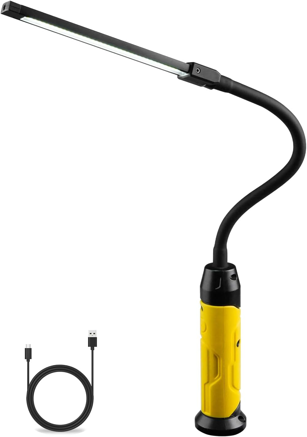 Napatyre LED Work Light Torch, 1000 Lumens, 3 Modes, Super Bright LED Workshop Lamp with Magnetic Base and Gooseneck, COB Inspection Lamp for Car Repair, Workshop, Garage image number 4