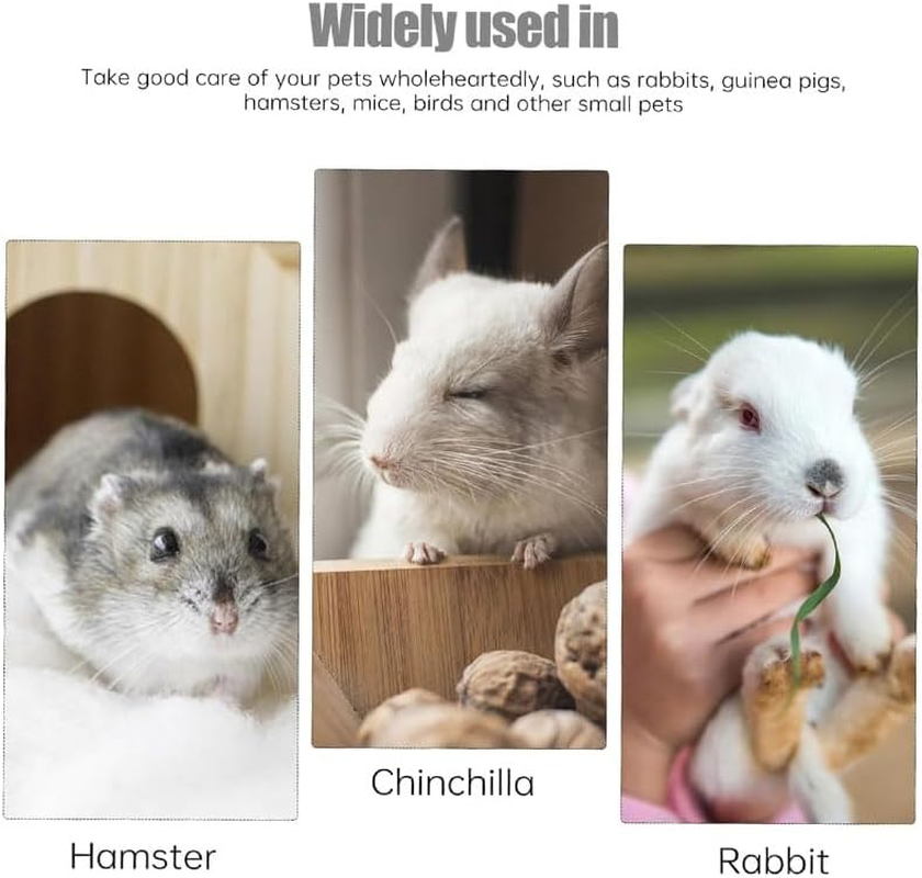 Guinea Pig Water Bottle,Plastic Rabbit Water Dispenser Hanging Small Animals Cage Water Drinking Bottles for Rabbits Chinchillas Ferret Guinea Pigs,350Ml