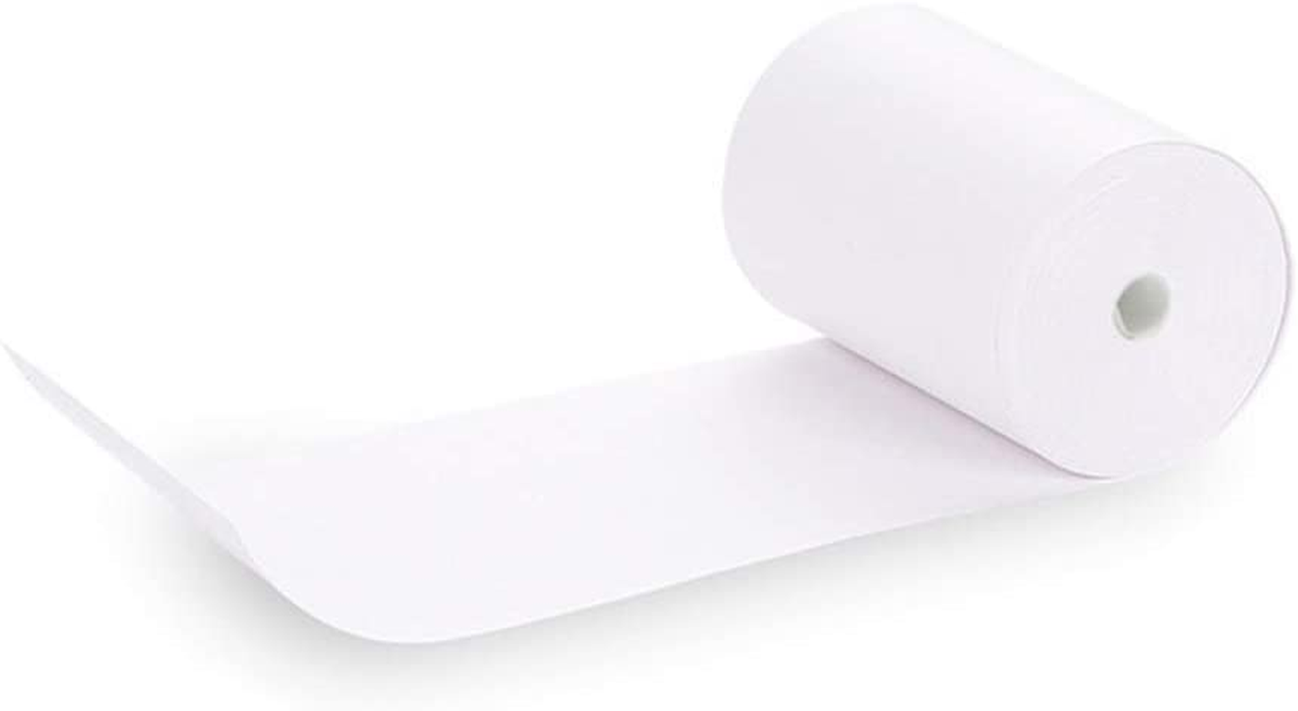 Thermal Paper Rolls 57 * 40Mm Printer Paper Cash Register Rolls for Supermarket POS Receipt Paper Printing 10 Rolls for PT-220 Portable Personal Bill POS Receipt Printer image number 4