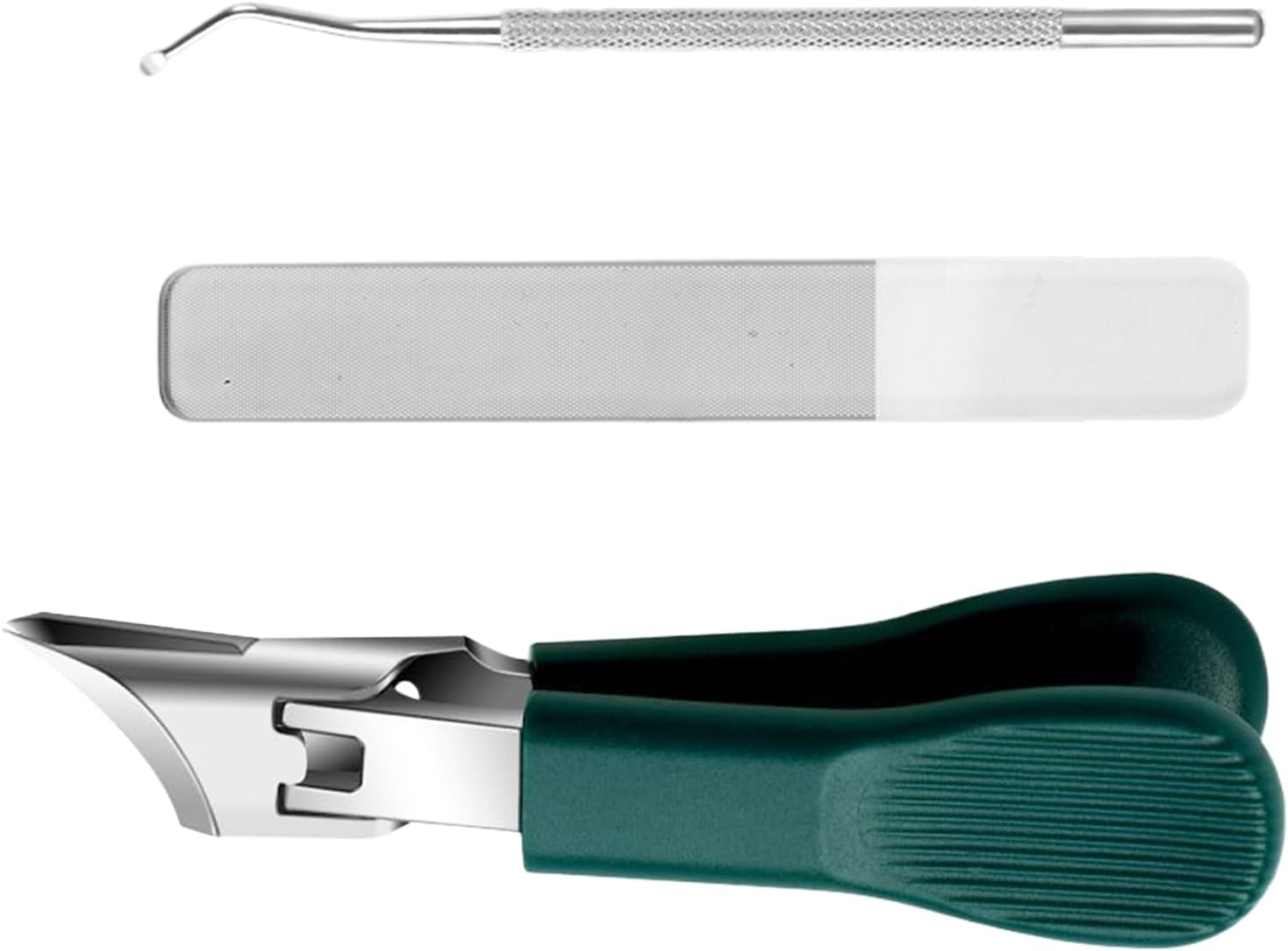 Eagle Beak Beveled Fingernail Clipper, Anti-Splash Nail Care Kit, Wide Jaw Opening Fingernail Trimmer, Portable Personal Care Tools for Home Manicure, Travel Grooming image number 3