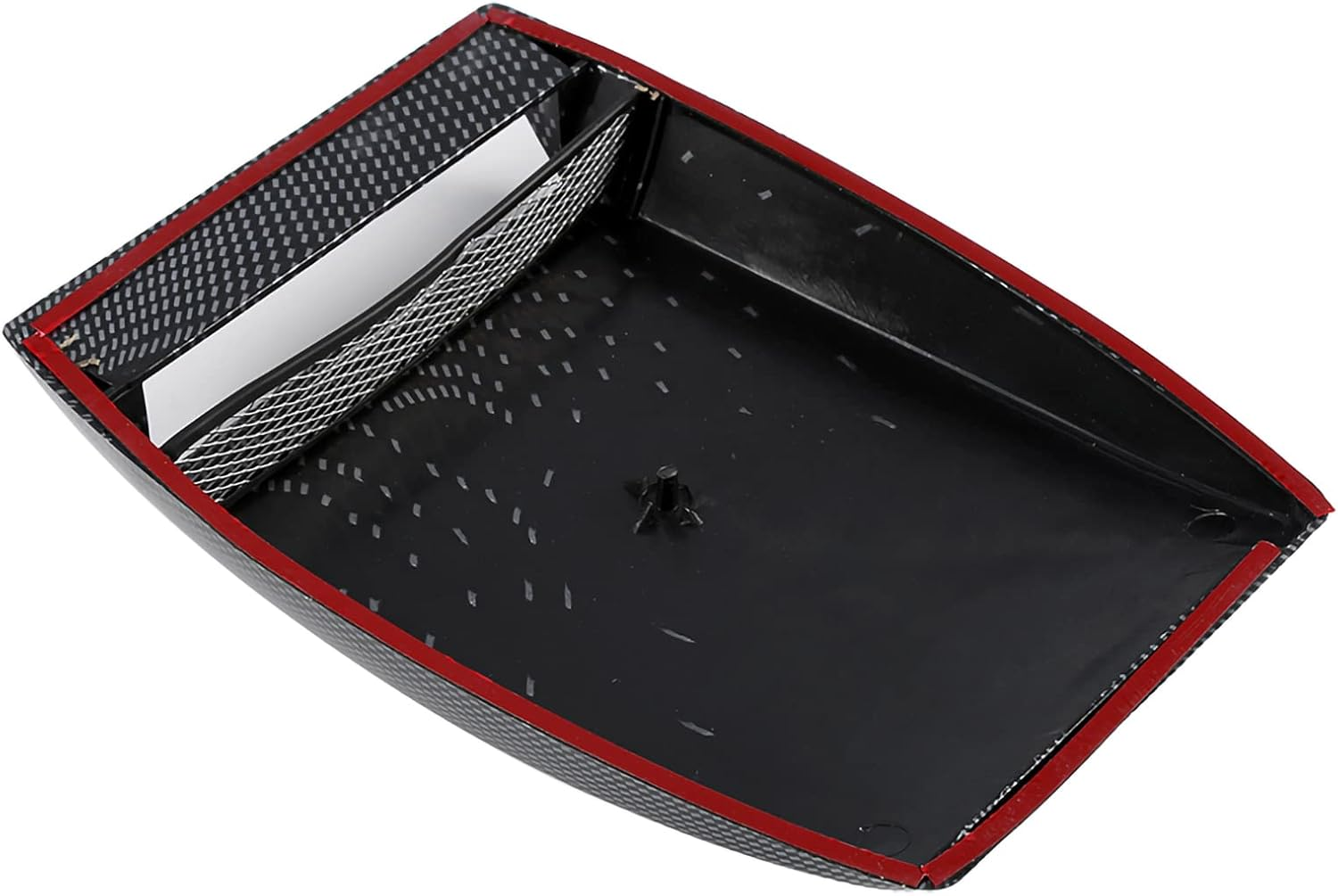 Car Hood Vent Sticker in ABS Material, Airflow Intake Scoop Design for Customized Look, Self-Adhesive Installation, Black