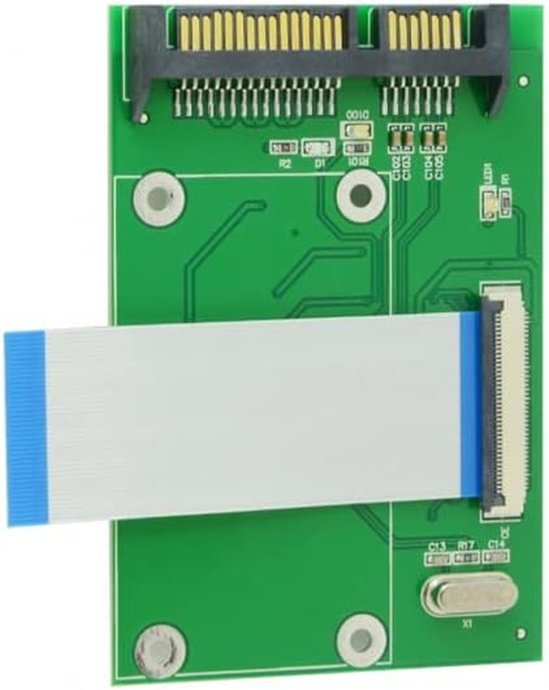 CY Mini PCI-E Msata SSD to 40 Pin ZIF Adapter Card for Toshiba or Hitachi ZIF CE HDD Hard Disk image number 2