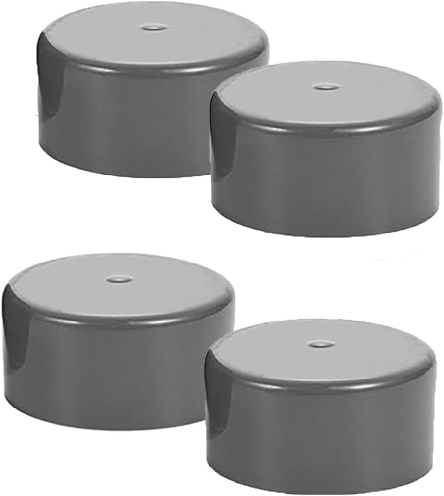 4Pcs Trailer Hub Bearings Buddy Bras Grey Rubber Caps Trailer Wheel Hub Dust Covers Replacement Bearing Protector for Bearing Partner Bar for Trailer Boat Wheel image number 1