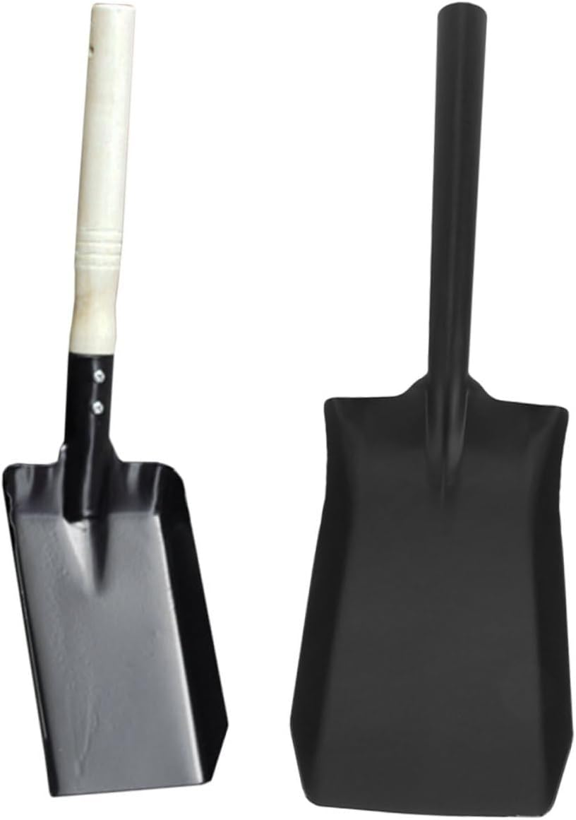 SUPVOX 2Pcs Iron Shovel for Gardening Planting and Removal Lightweight Tools for Soil Loosening and Weeding for Home and Outdoor Use image number 5