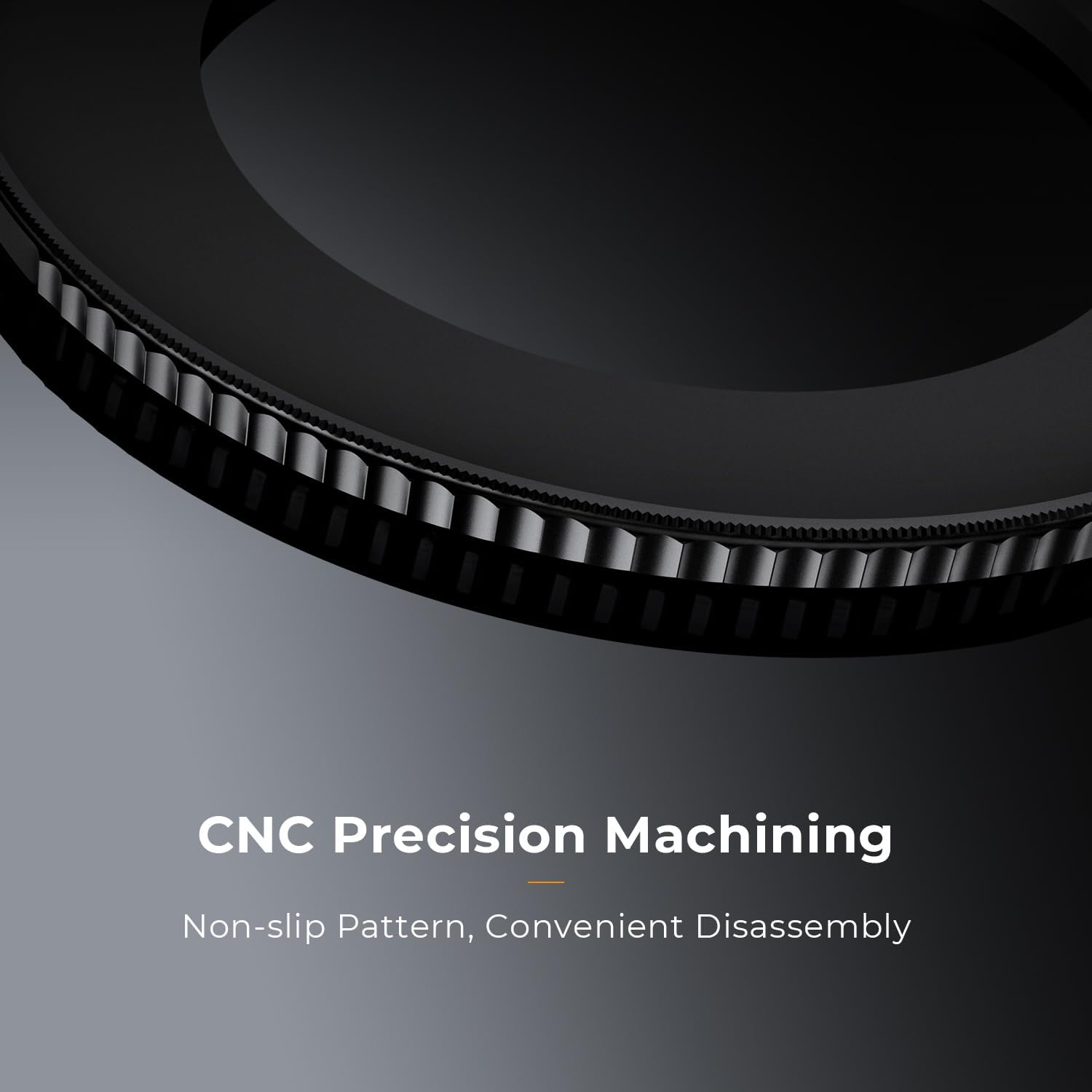 K&F CONCEPT 72-77Mm Step-Up Lens Filter Adapter Ring CNC Machined Brass Filter Adapter Rings with Cleaning Cloths, for 72Mm Lens Install 77Mm Filter image number 5