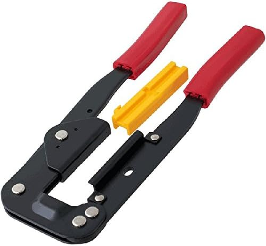 NUZAMAS IDC Crimper 214 Crimping Plier Tool, for Flat Ribbon Cable and IDC Connectors PC Accessories (240Mm) image number 3