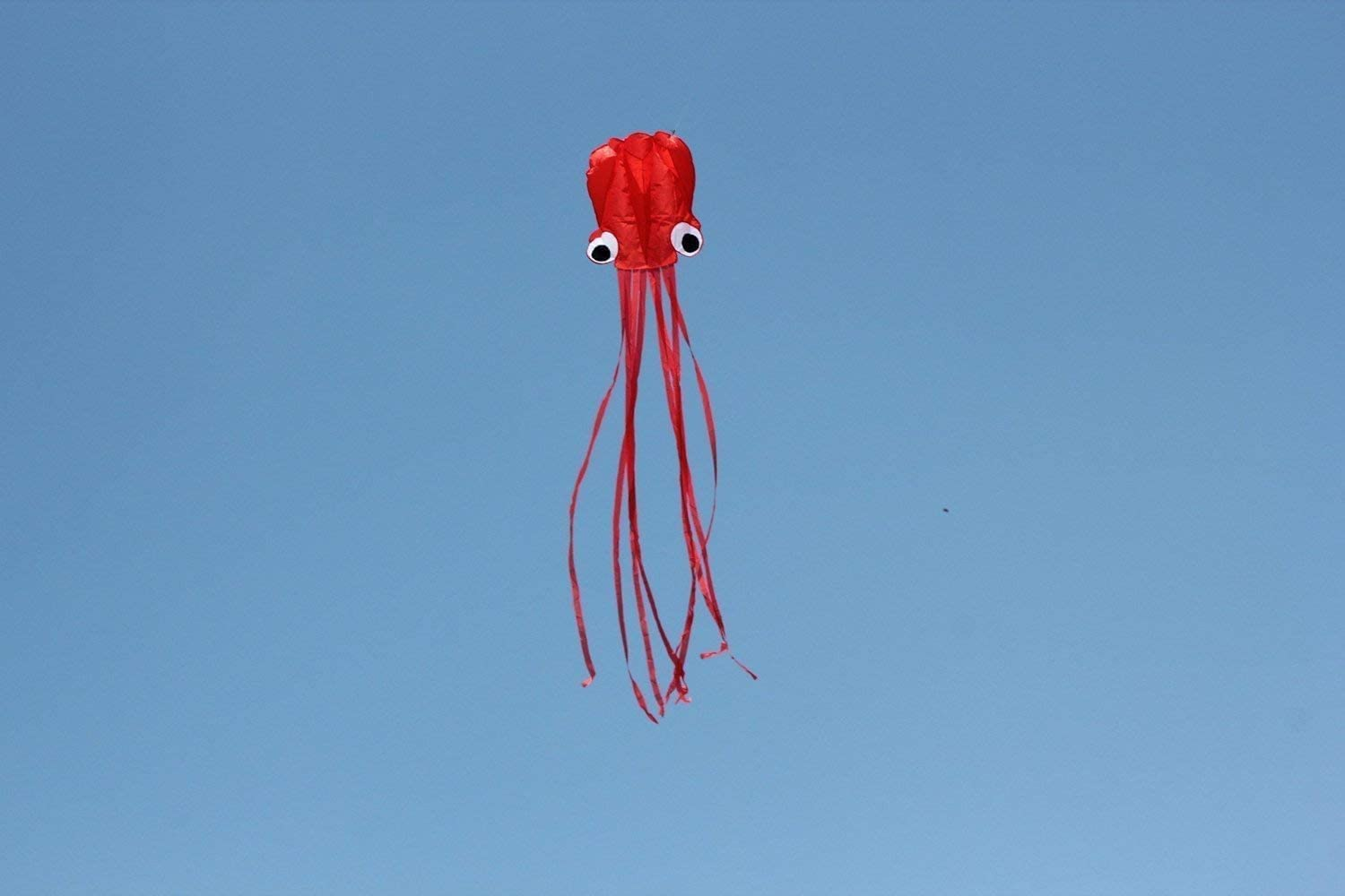 Large Soft Octopus Kite with Long Tail and 30M Line-Red image number 2