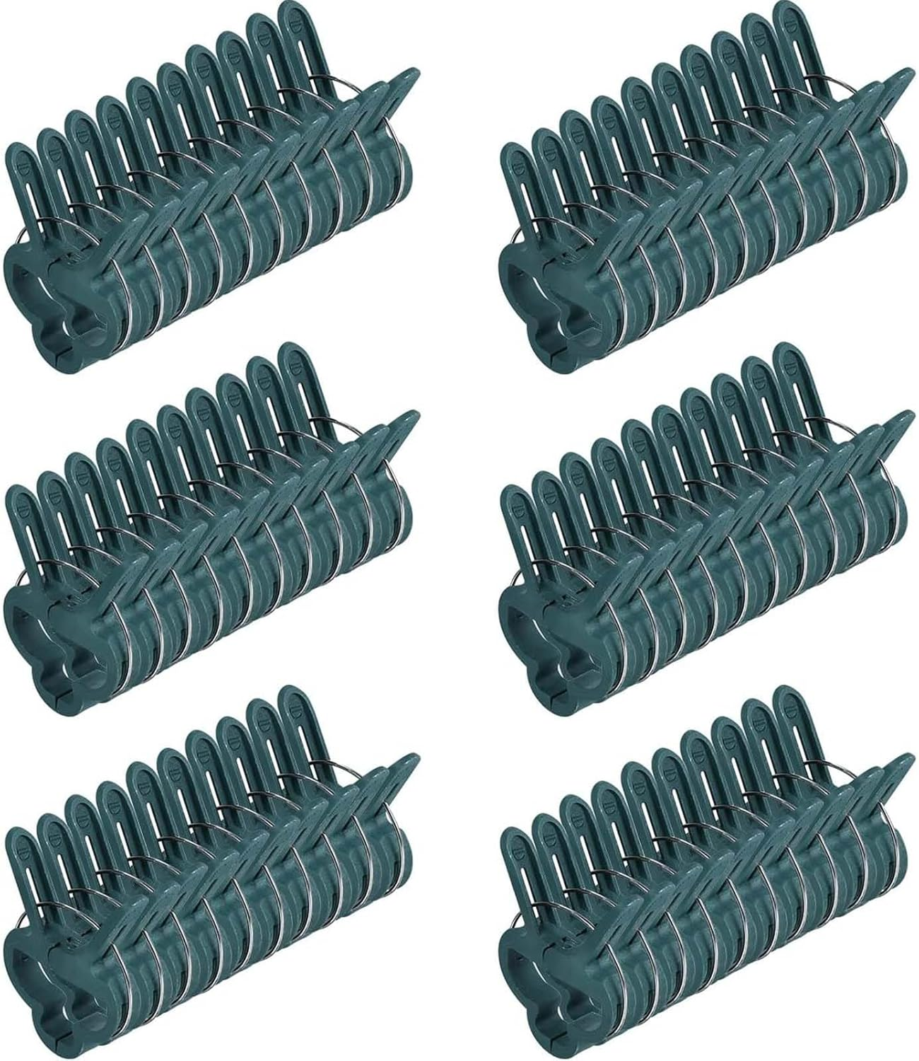 Plant Support Clips for Vines & Tomatoes | Reusable Garden Clips for Strong Vine Support & Healthy Growth | Ideal for Tomato Plants and Climbing Garden Plants (20Small 20Big)