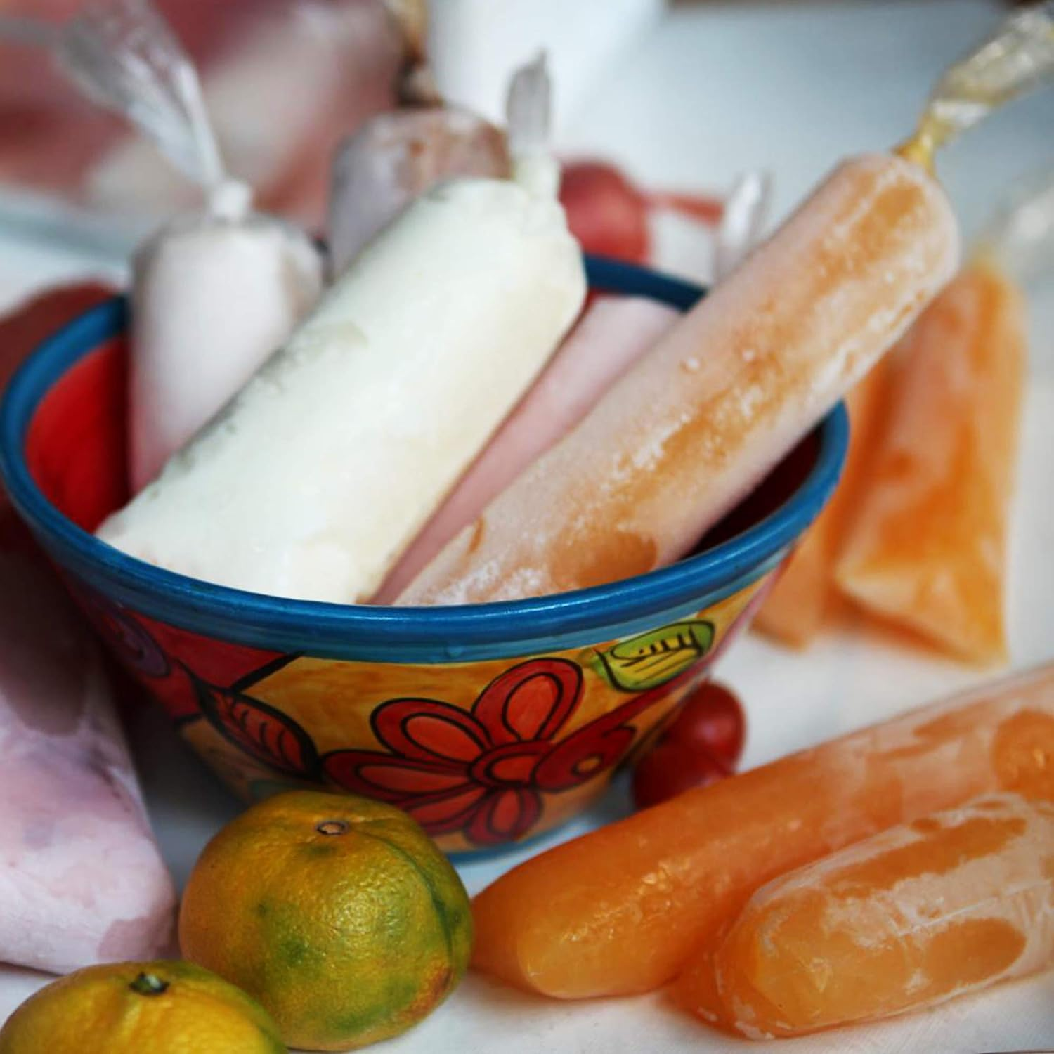 2X8 Inch Bolsas Para Helado Bolis/Ice Candy Wrappers/Ice Moldes Para Paletas De Helado, Plastic Disposable Ice Popsicle Bags and Icecream Maker (Pack of 200) image number 4