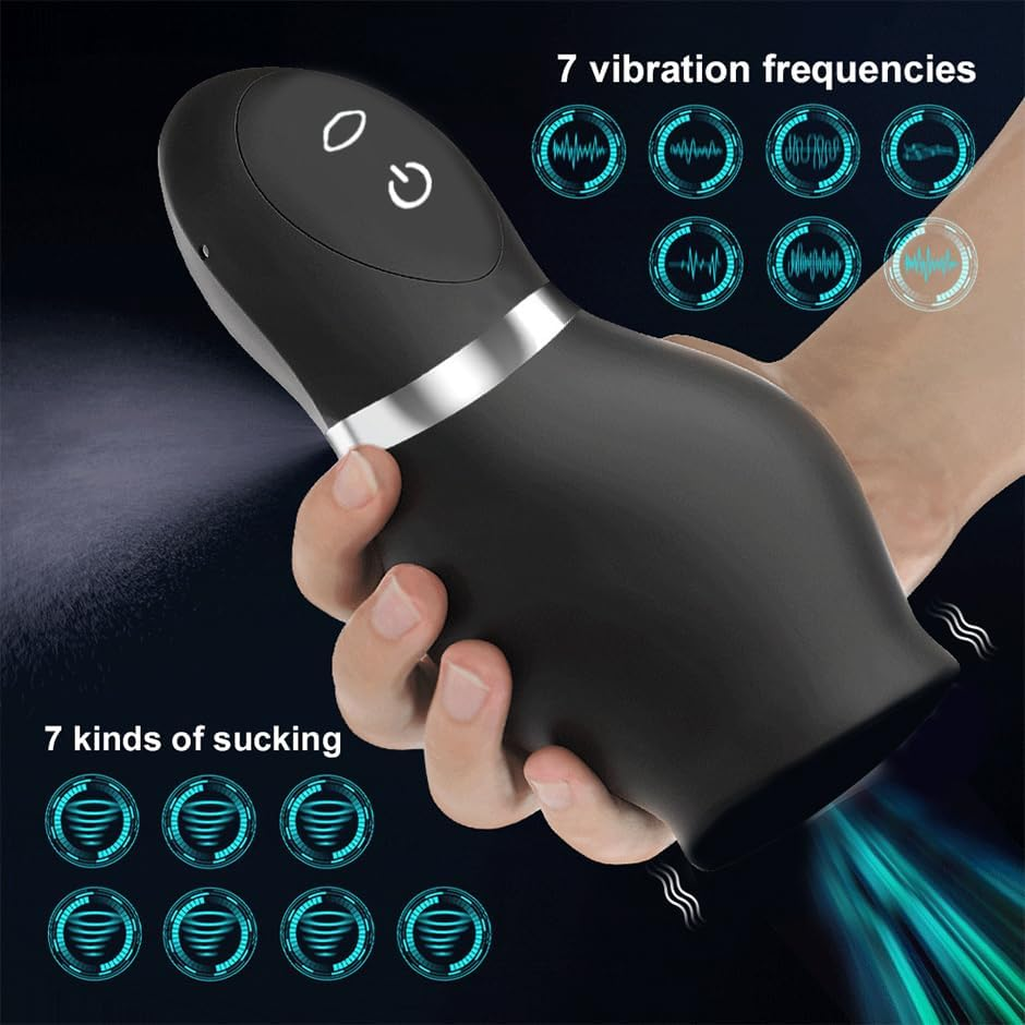 Automatic Male Masturbator Cup &ndash; Hands-Free Sucking Machine with Lifelike Oral Stimulation