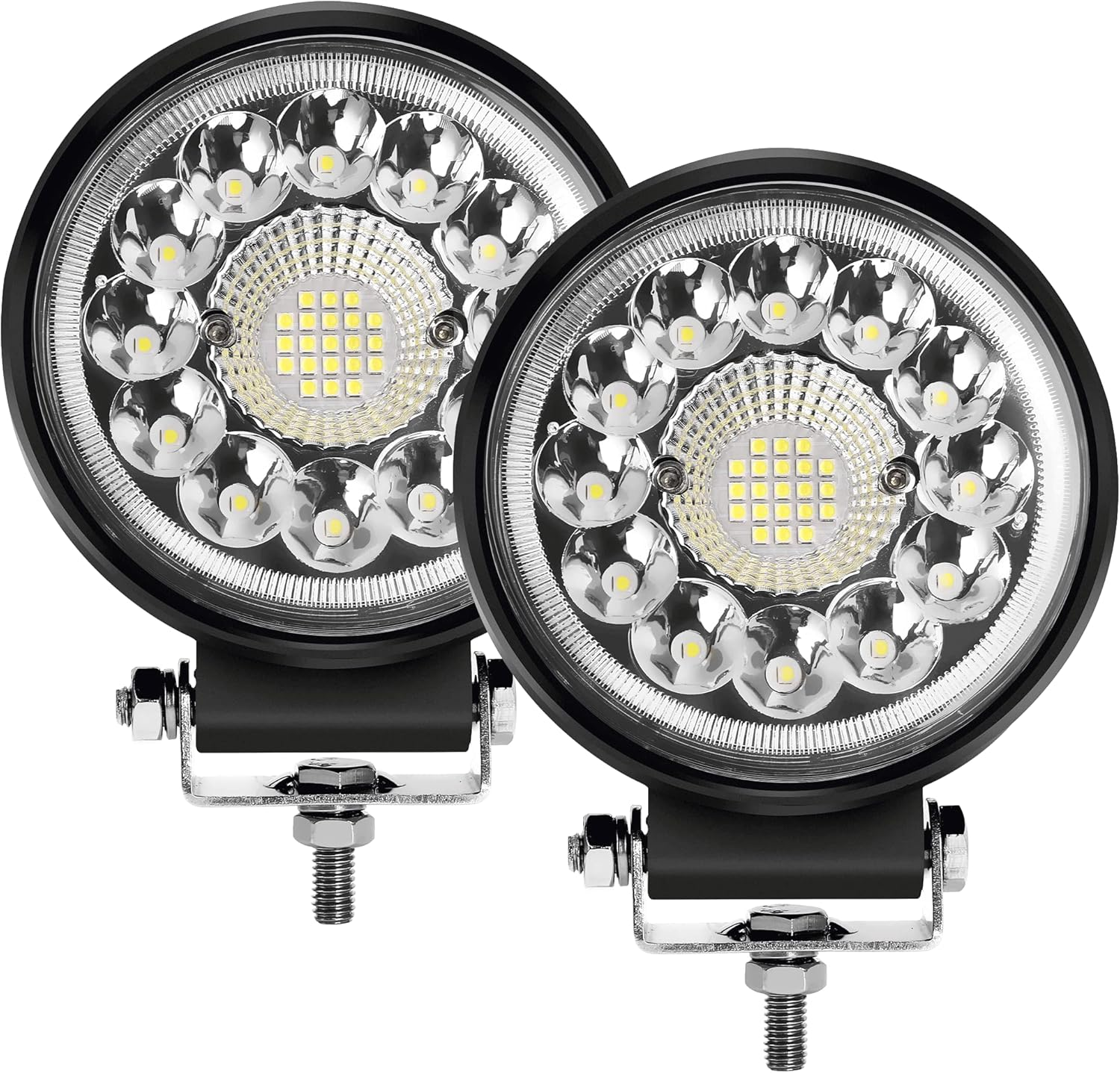 HOZILIFE 6 Inch Slim LED Light Bar Pods Small Spot Flood Offroad Driving Fog Work Single Row LED Light Bar for Truck ATV UTV Boats,1Pcs image number 3