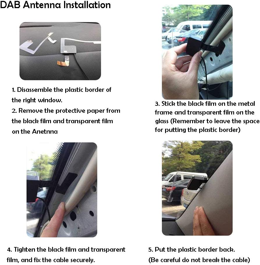 Car DAB DAB+ Box Digital Receiver AU Digital Radio Tuner Adapter Universal for Android Car Stereo Head Unit Raido USB Connection