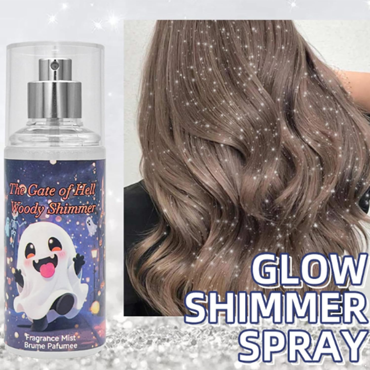 Iiniim Long Lasting Halloween Night Out Perfume Warm Spicy Scent for Women and Men Navy Blue One Size image number 6