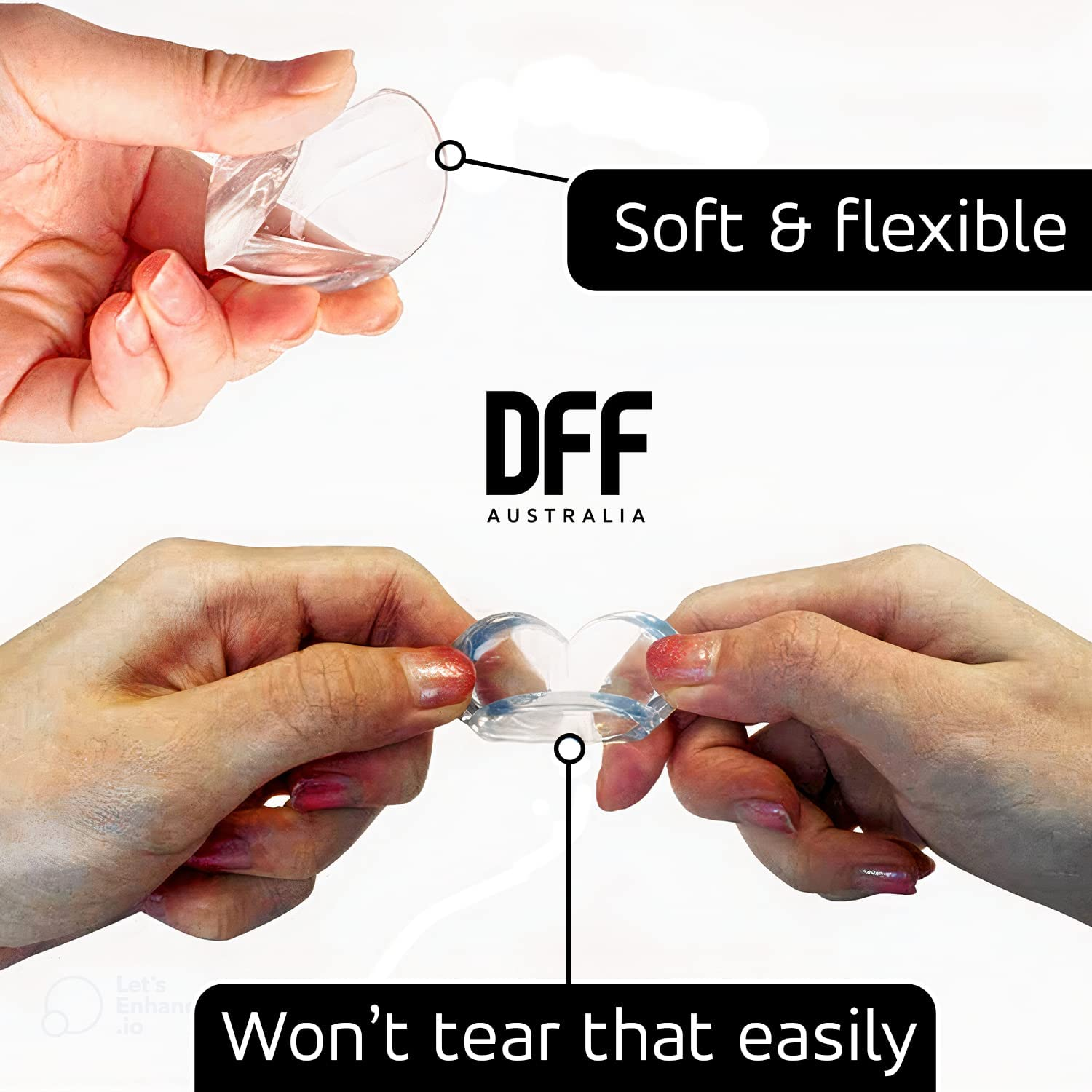 DIRECT from FACTORY Corner Protector (Pack of 24) - Table Corner Guards for Baby, Kids, Toddlers, Child Safety - Baby Proofing Edge Protectors for Furniture, Non-Toxic Adhesive Clear round Bumpers image number 5