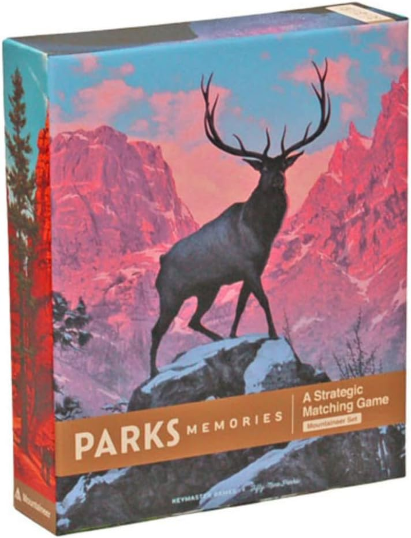 Keymaster Games Parks Memories Coast to Coast Board Game image number 3