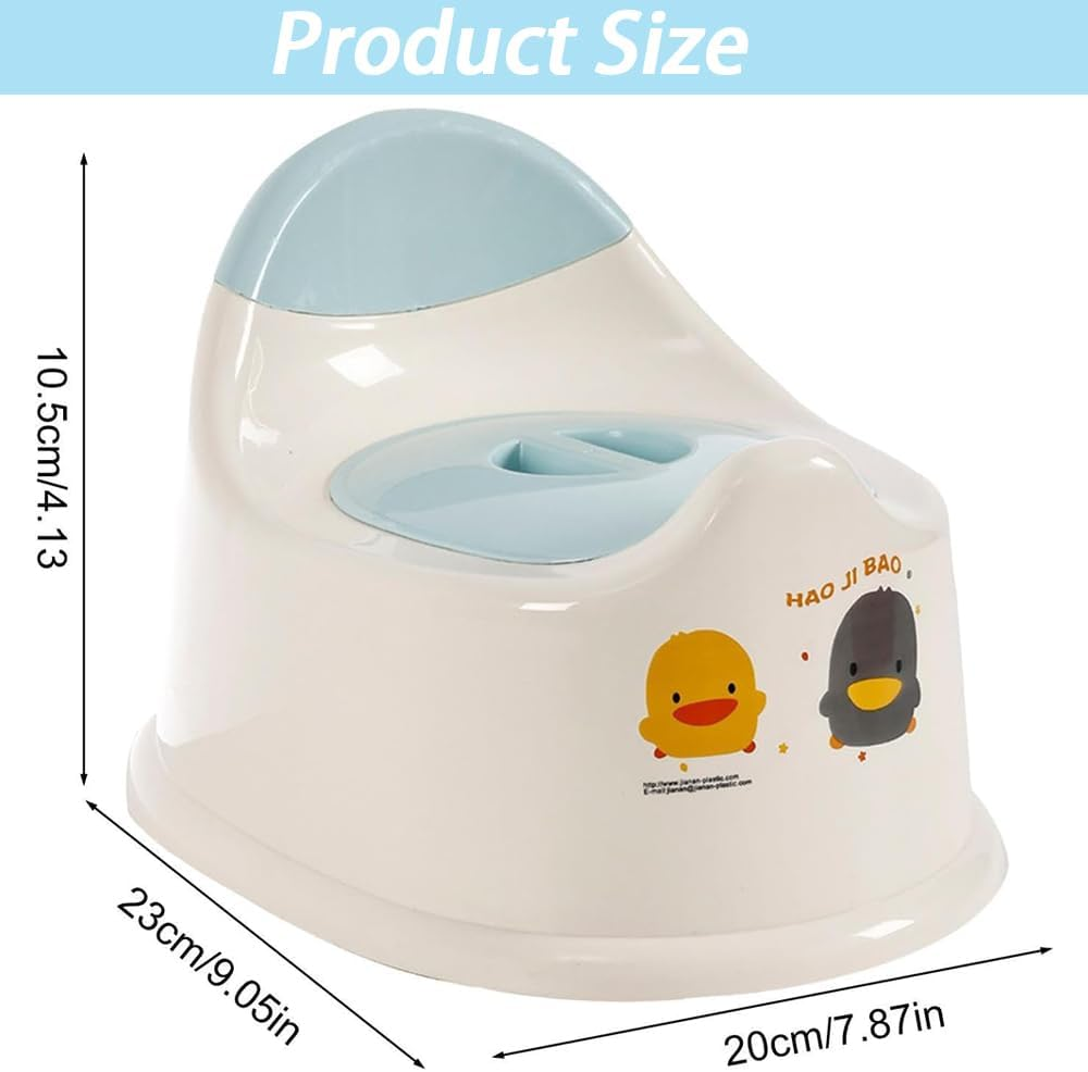 Potty Training Toilet, Potty Toilet Potties, Potty Training Seat, Toddler Potty Chair, Potty Training Toilet Chair with Lid, Ergonomic Baby Potty, Easy to Carry as Travel Potty for Kids 1-6 Years
