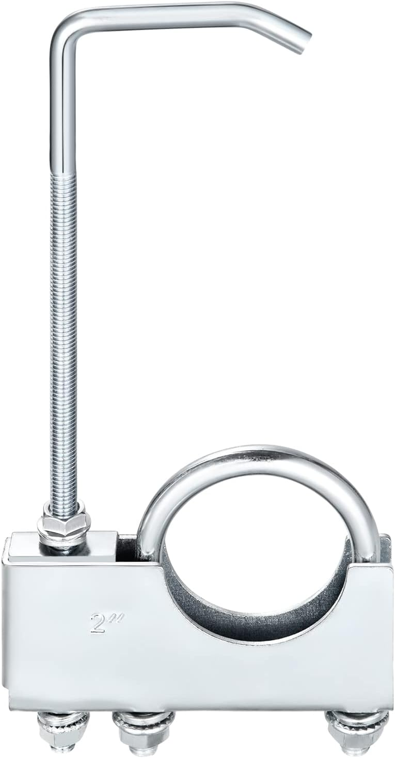 3" Universal Exhaust Clamp with Hanger for Ford F150 and Truck Exhaust Pipe Hanger image number 2