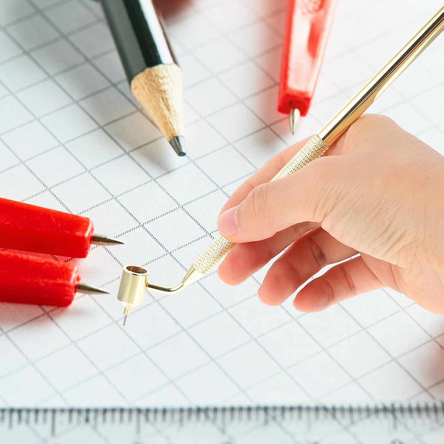 1Pc Precision Paint Pen Fluid Writer Applicator for Art and Scratch Repair Versatile Mending Tool for Drawings And image number 3