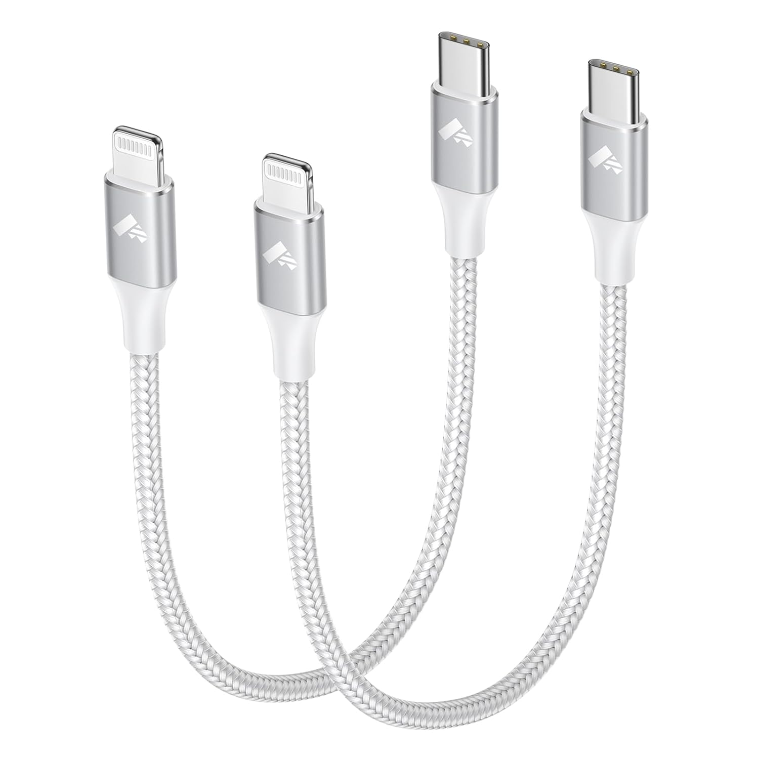 Aioneus USB C to Lightning Cable 0.3M 2Pack, [Apple Mfi Certified] Iphone Charger Cable Power Delivery Type C Iphone Cable Short Fast Charging Cord for Iphone 14 13 12 11 Pro Max Mini XS XR X 8 7,Ipad image number 4