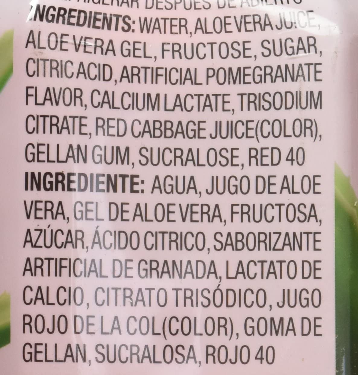 OKF Aloe Vera Pomergranate Flavored Drink 1.5 Liter (Pack of 3)