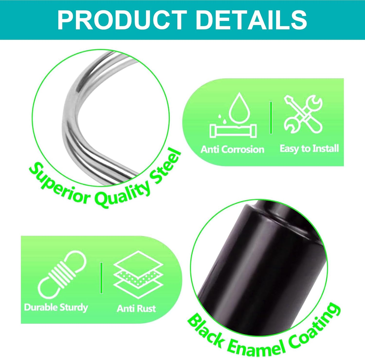 Bike Trailer Hitch Connector &ndash; Universal Bicycle Adapter for Kids, Dog & Cargo Trailers &ndash; Stable, Rust-Resistant & Easy Plug-In, Fits Most Bikes and E-Bikes image number 4