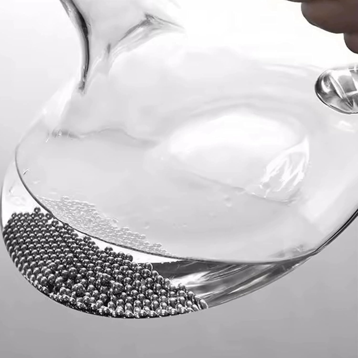 Xolixorium Decanter Cleaning Beads 1000Pcs Stainless Steel, Rustproof Reusable Cleaner Balls for Wine Decanter Carafe Glass Bottles Vase image number 3