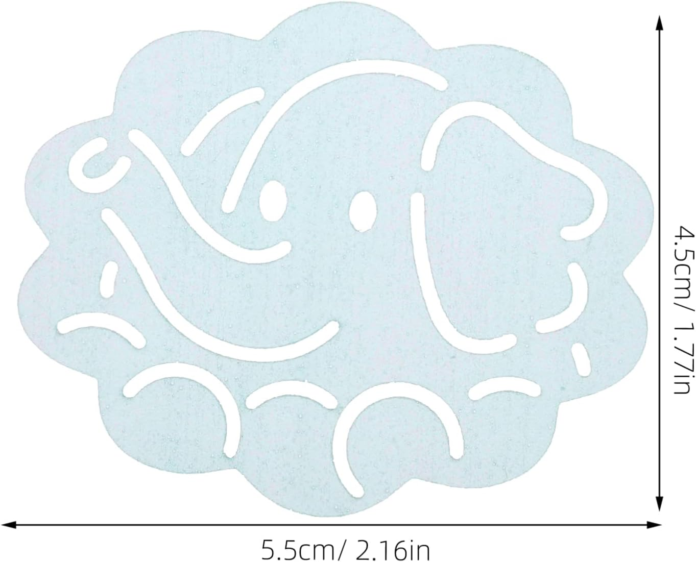 Abaodam 50Pcs Soap Sheets of Portable Hand Cleaning Soap Sheets for Travel Camping Hiking Petal