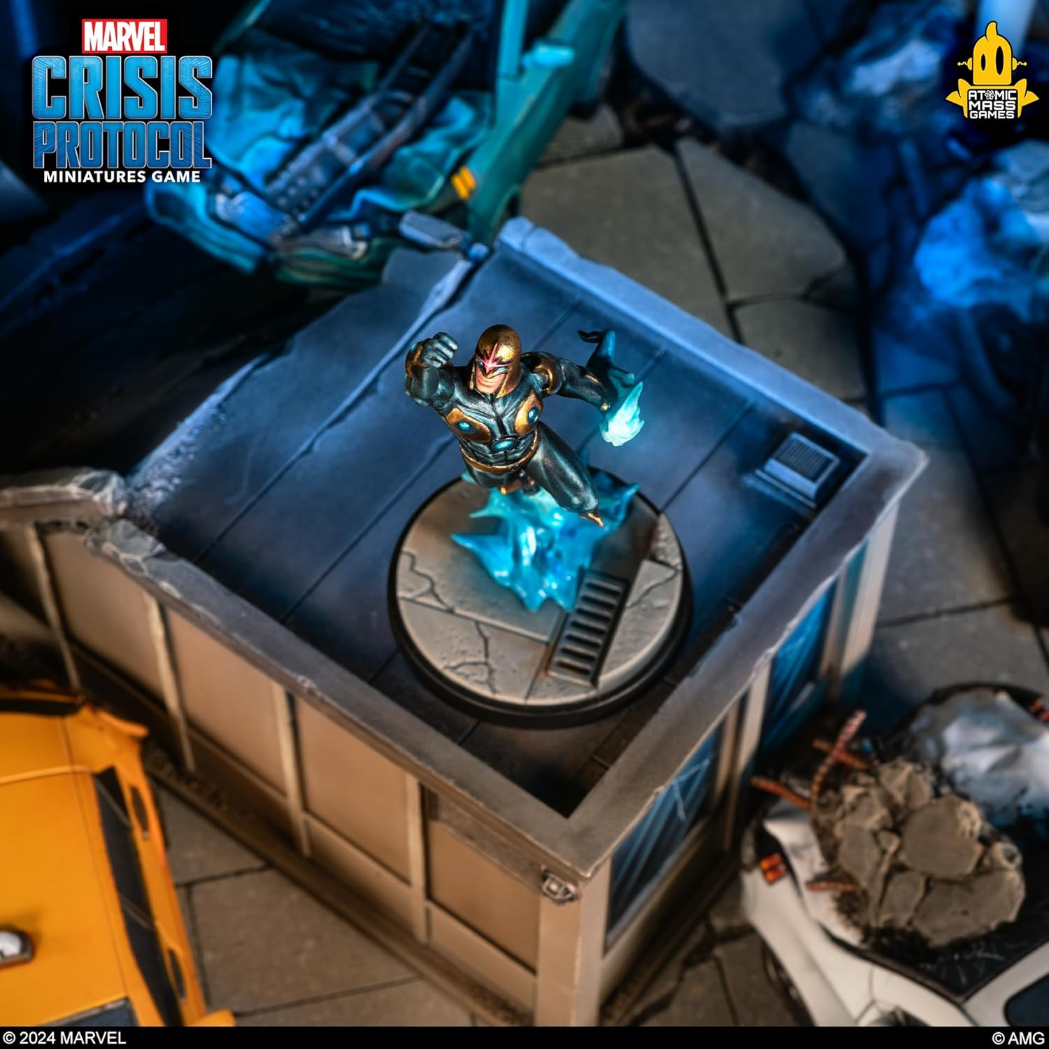 Atomic Mass Games Asmodee North America 240941 Embargoed Marvel Crisis Protocol Miniatures Game) image number 3