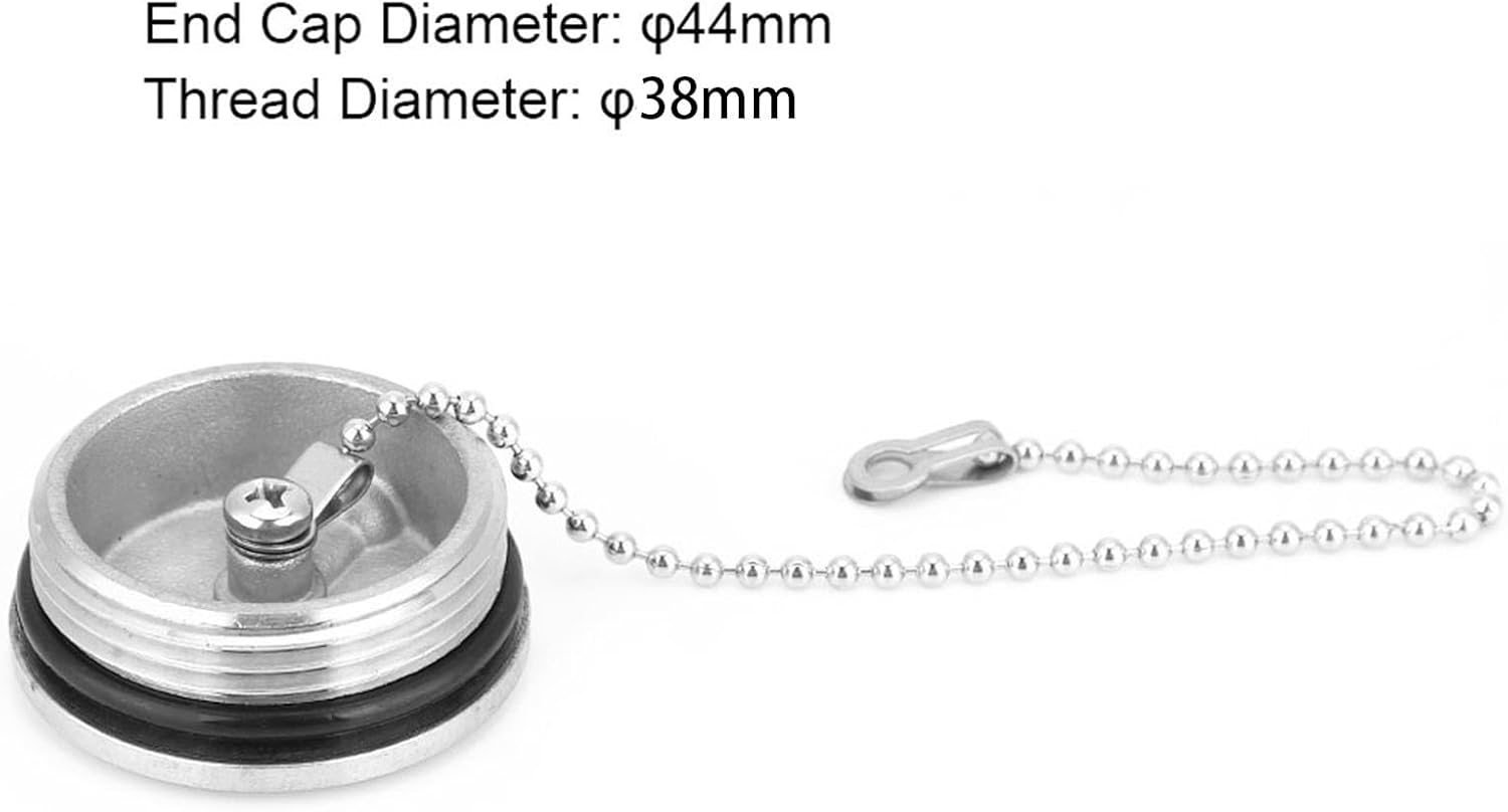 Boat Fuel Tank Cap,Boat Marine Fuel Tank Cap Deck Fill Filler Boat Accessories,Polished Marine Boat Fill Port Marine Hardware image number 4