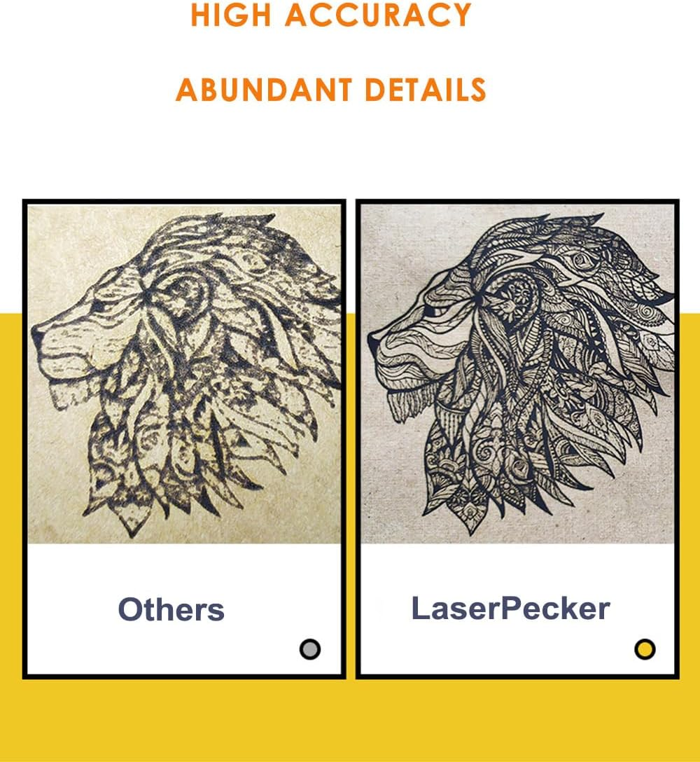 Laserpecker L1Pro Laser Engraver Laser Engraving Machine Cutter Etching Etcher for Wood Leather Portable Compact image number 2